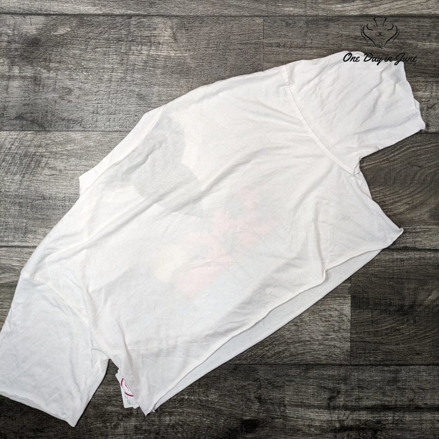 Flirtitude Juniors Cropped Short Sleeve Top Size S