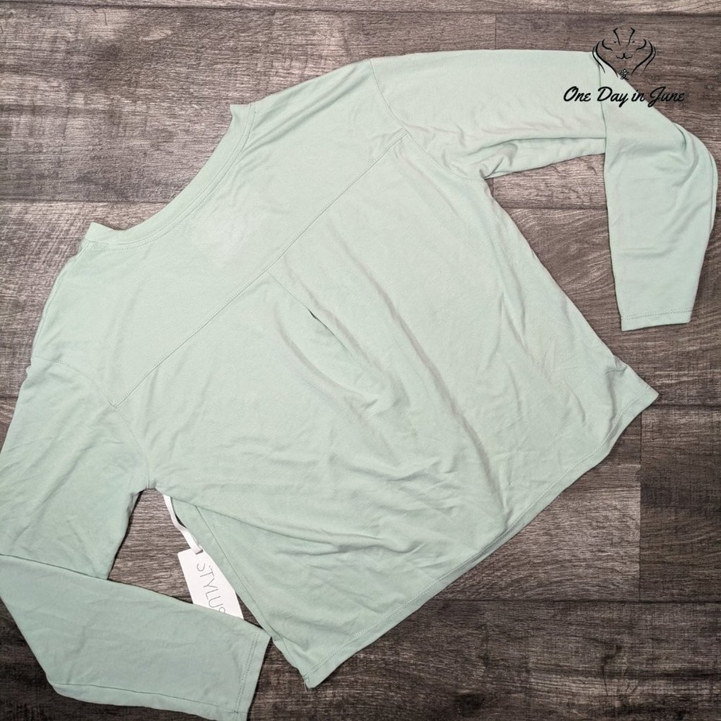 Stylus Long Sleeve Crew Neck Top Size XS