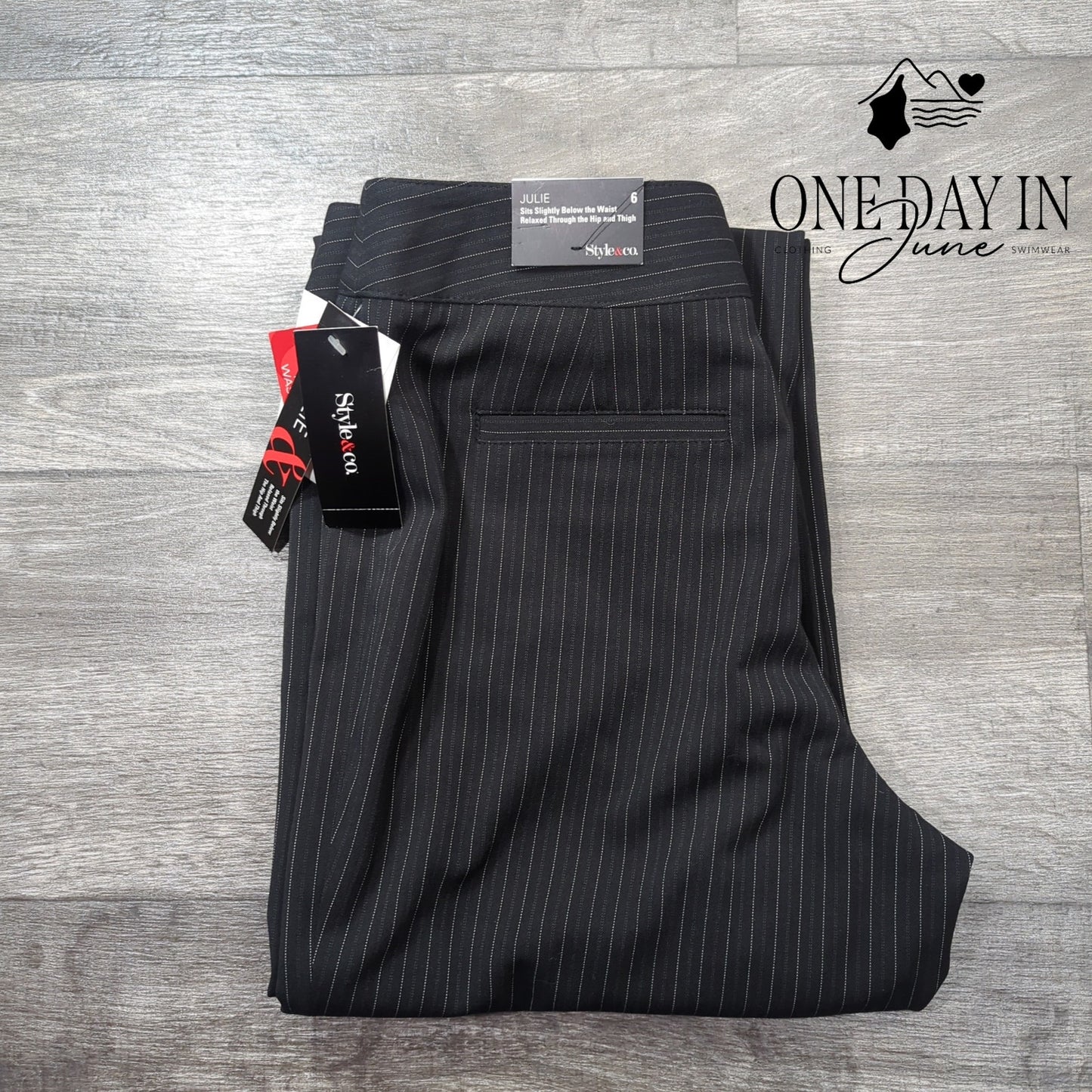 Style & Co. Julie Trouser Pants Size 6