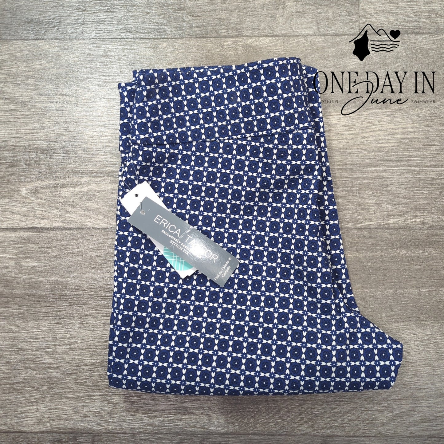 Erica Taylor Pull On Ankle Pants Size M