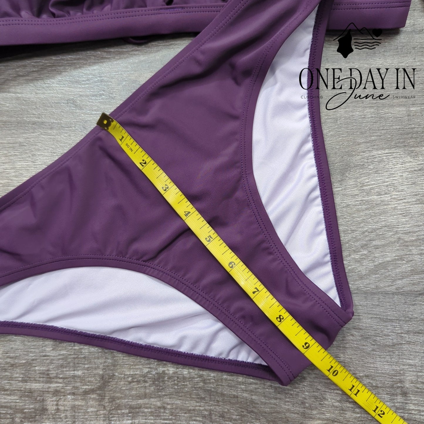 Cupshe Lace Up Back Bikini Swimsuit Size M
