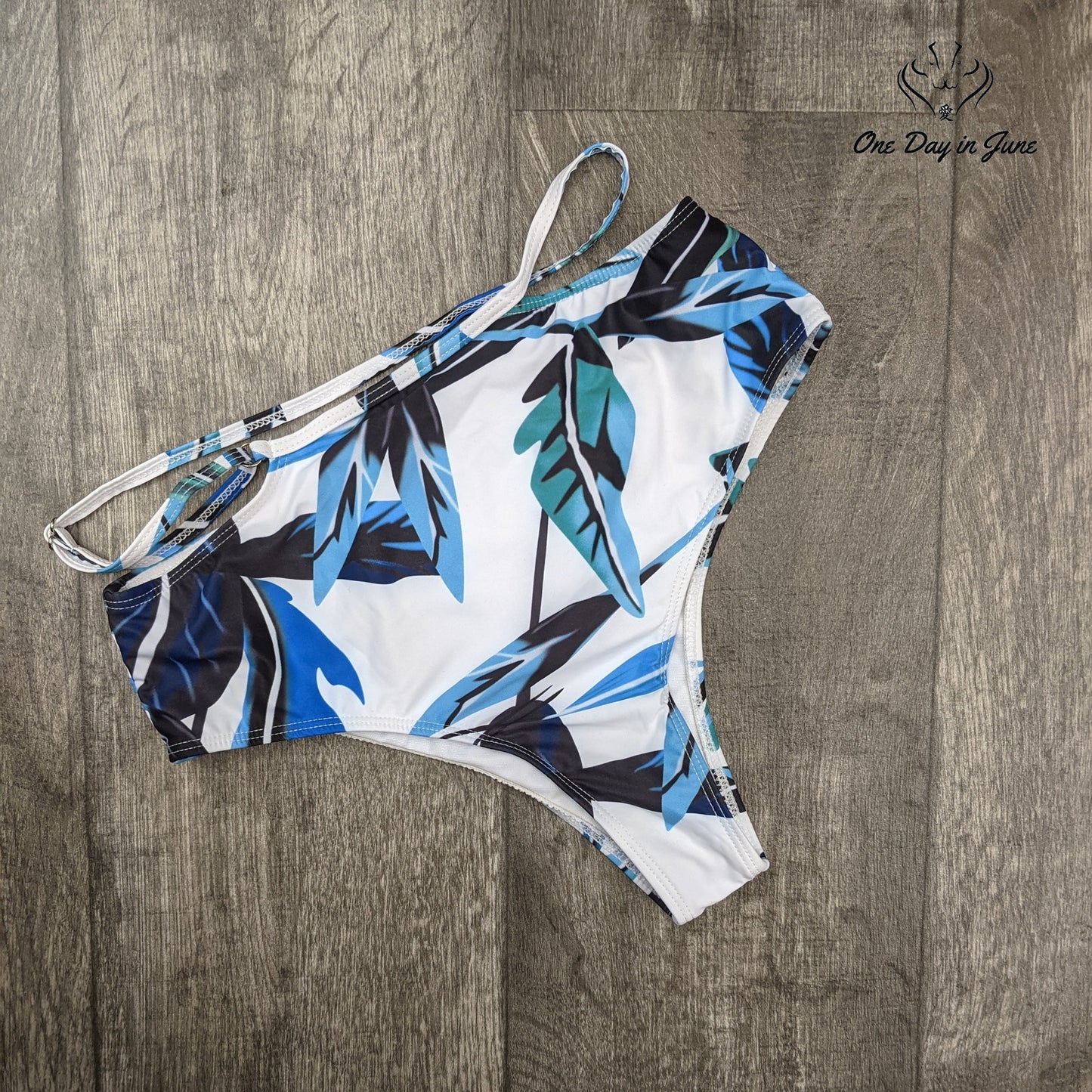 Tempt Me High Waist Bikini Bottom Swimwear Size S
