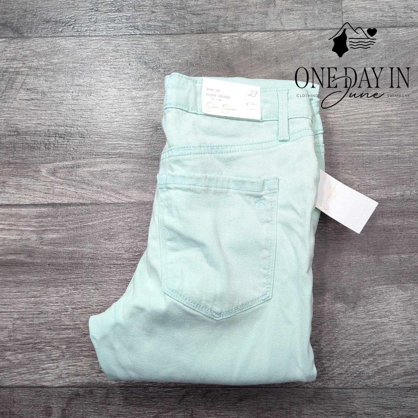 Jessica Simpson Kiss Me Super Skinny Jeans Size 27 (4)