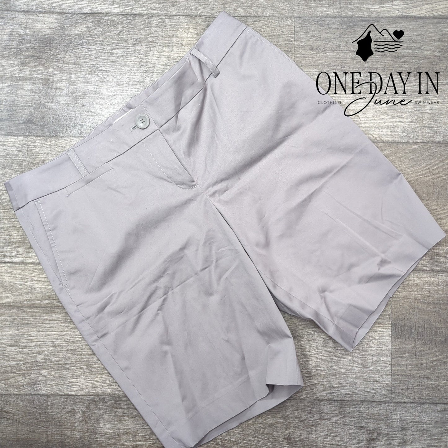 Loft Flat Front Shorts Size 12
