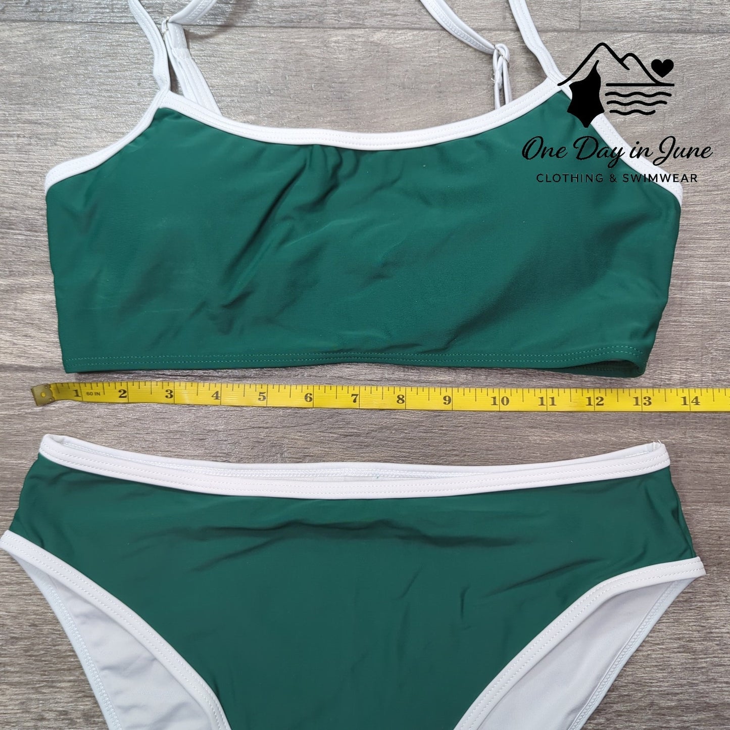 Charmleaks Crop High Cut Bikini Swimsuit Size S