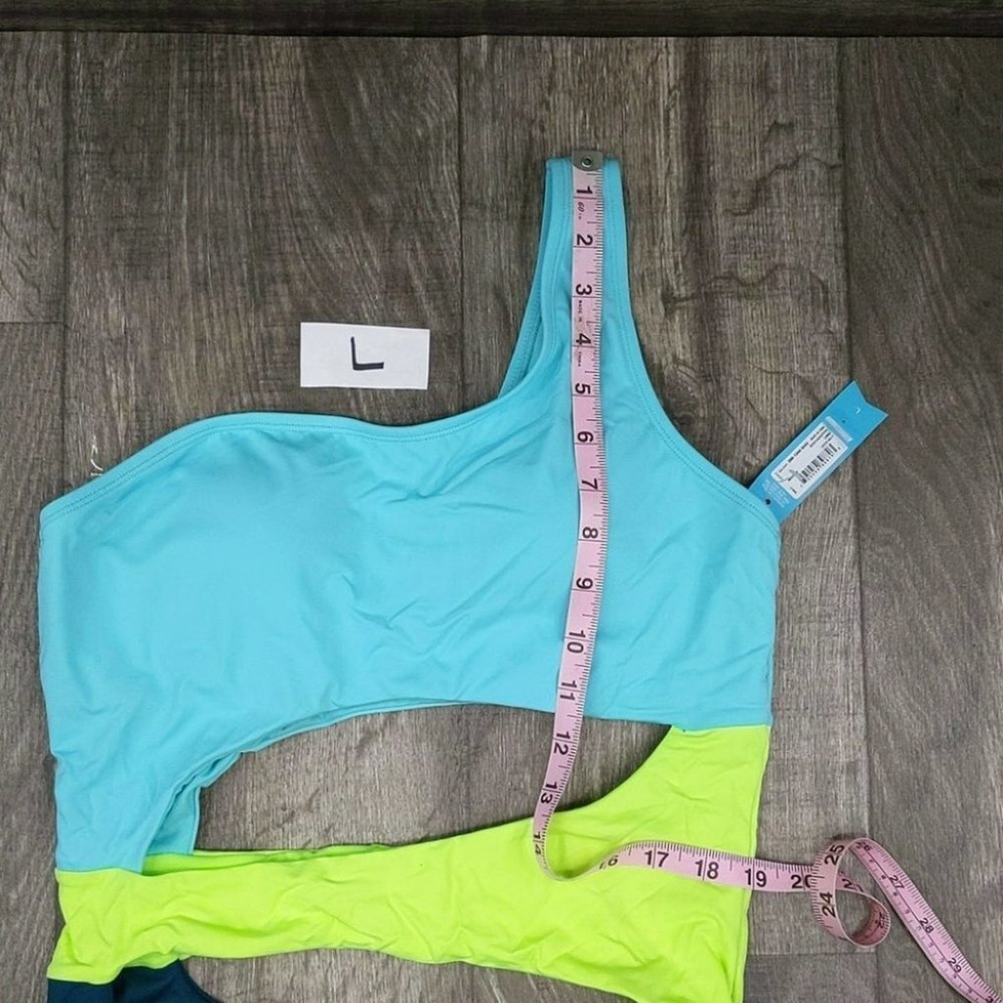 Ambrielle One Shoulder Cut Out One Piece Size XXL