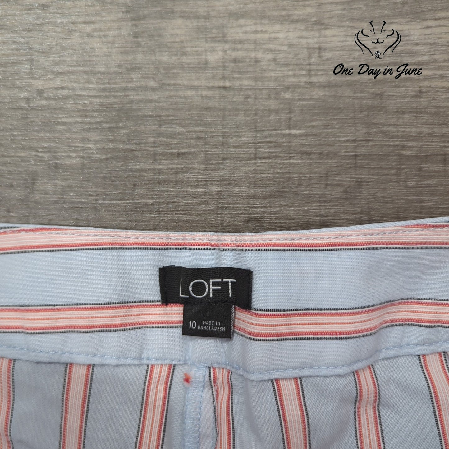Loft Ruffle Front Shorts Size 10