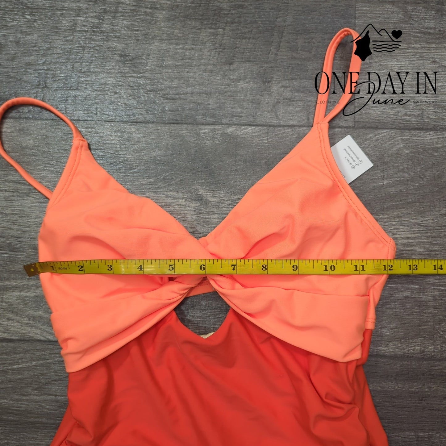 Cupshe Twist Font Keyhole One Piece Swimsuit Size XS