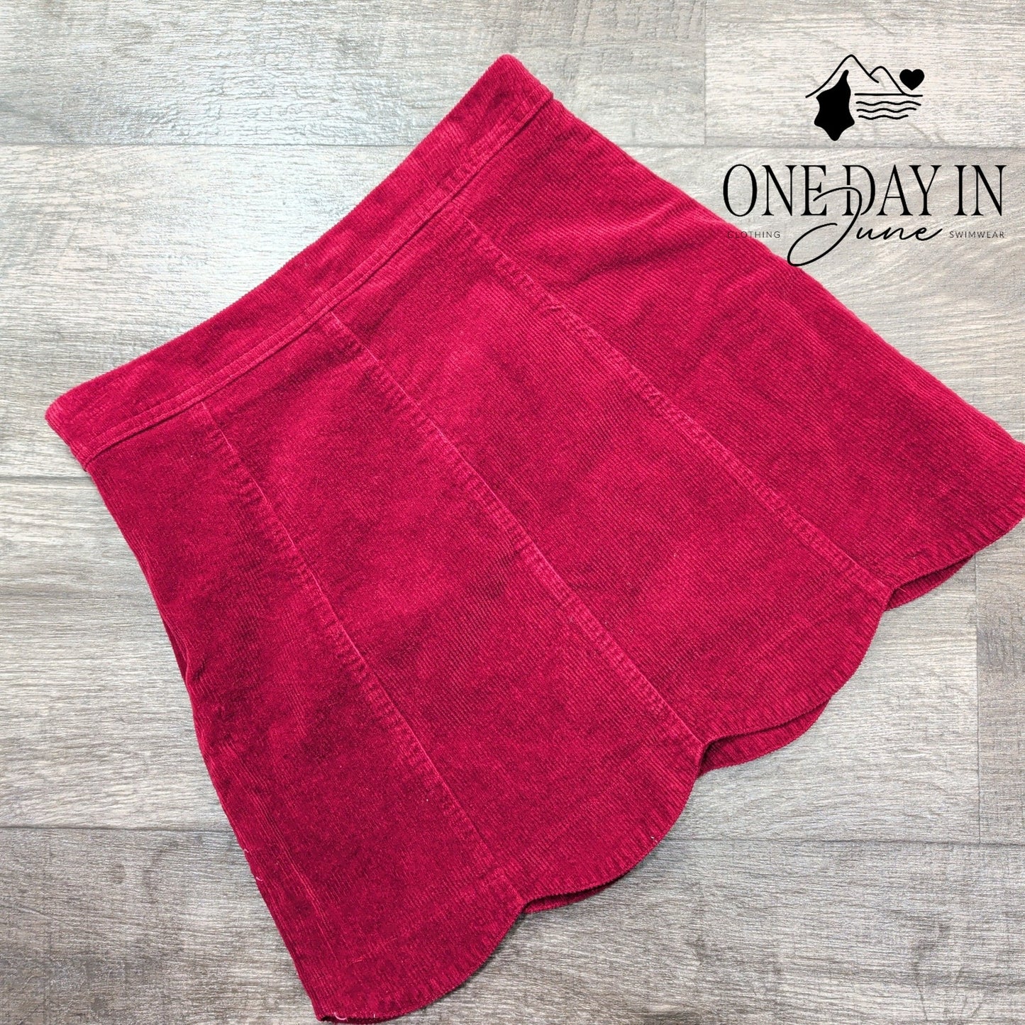 Altar'd State Corduroy Mini Skirt Size S