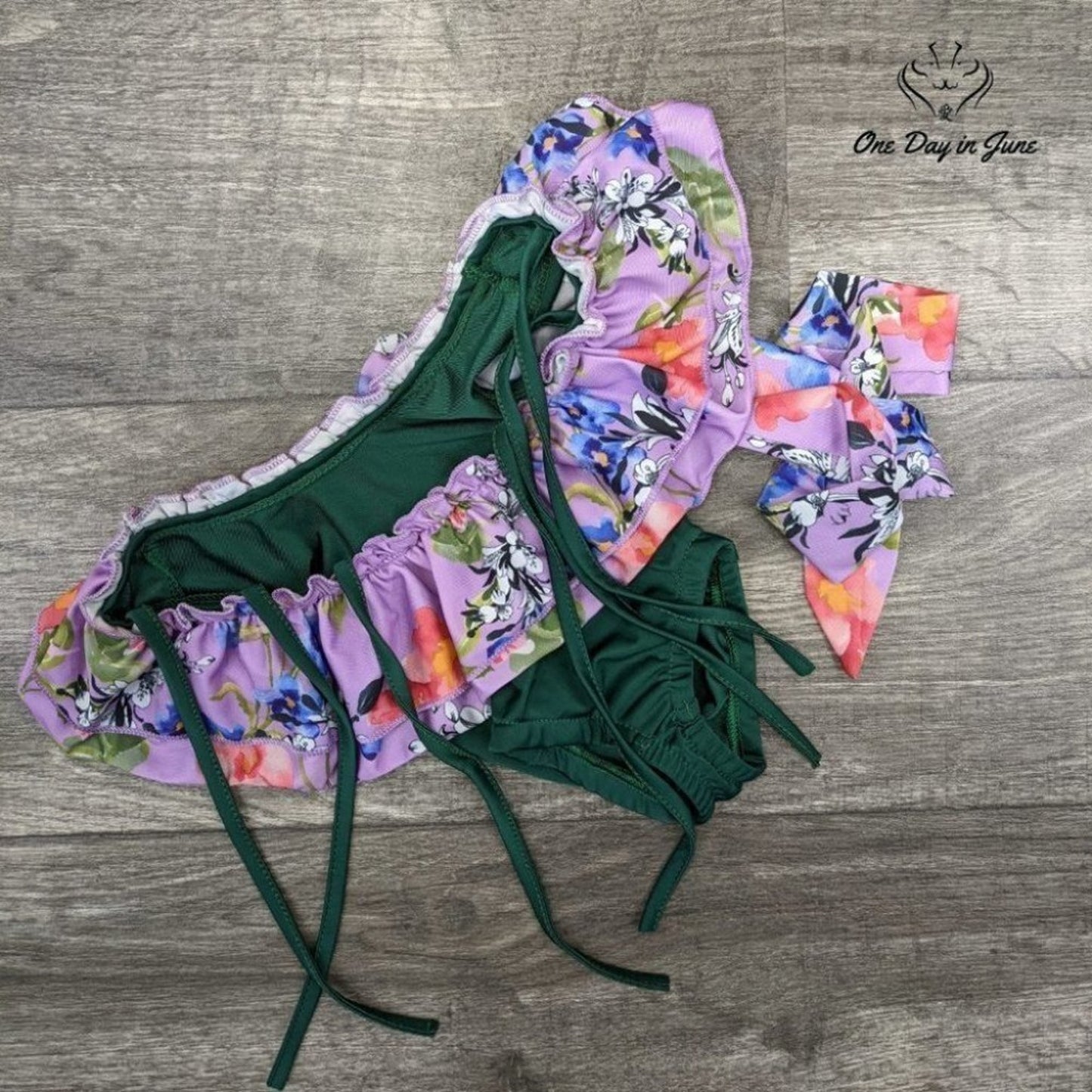 Nailza Ruffle One Piece Swimsuit Size 70 (6 mths)