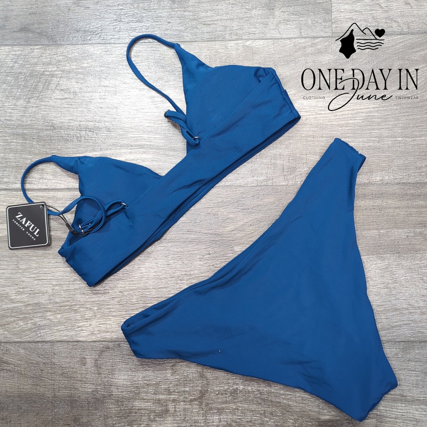 Zaful Moderate Bikini Swimsuit Size M