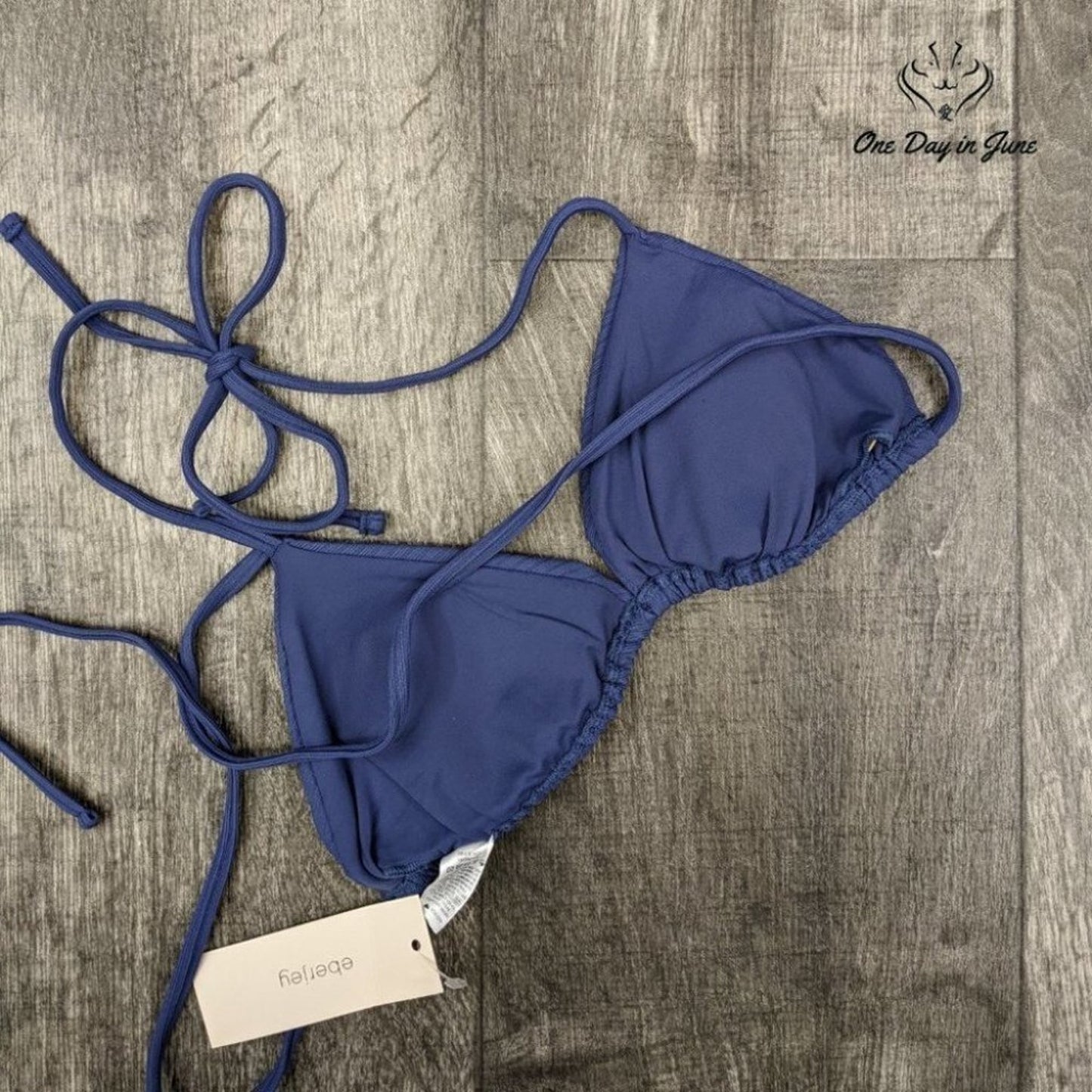 Eberjey Alta Mare Mia Bikini Top Swimsuit Size S