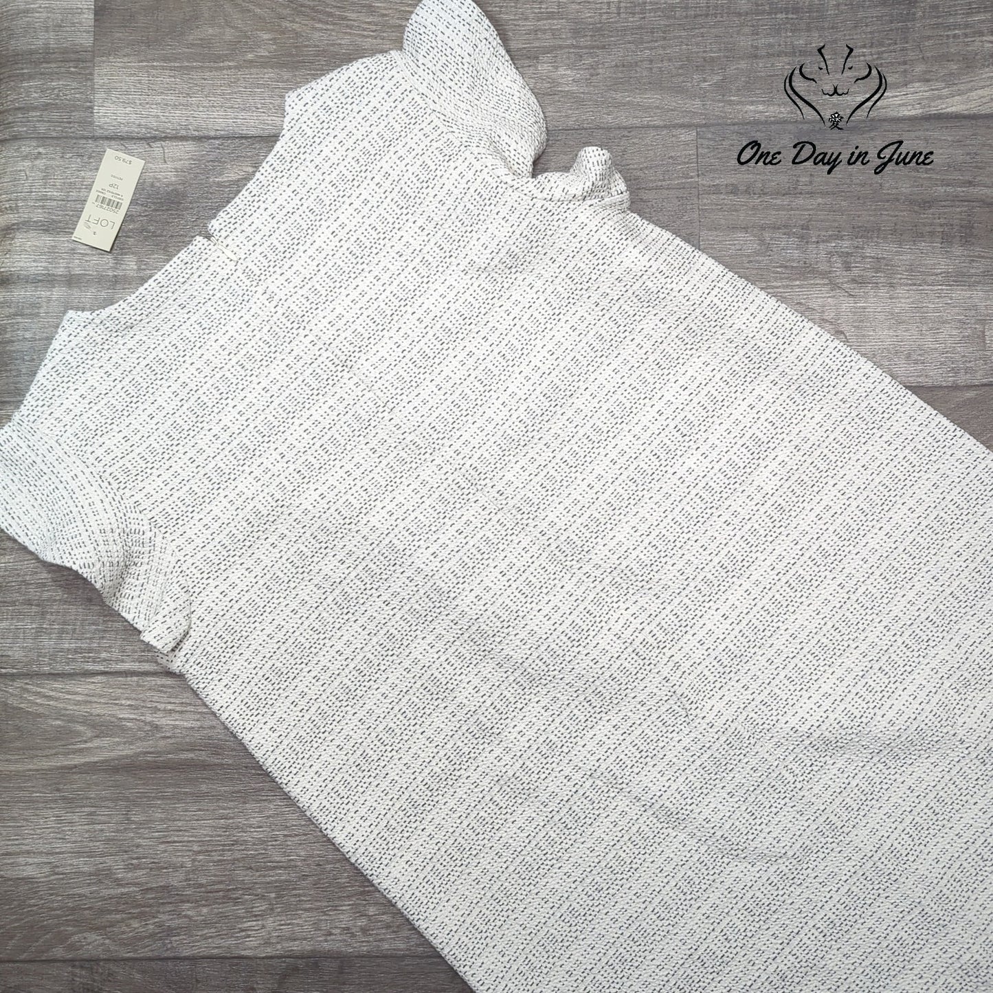 Loft Petite Cap Sleeve Mini Dress Size 12P