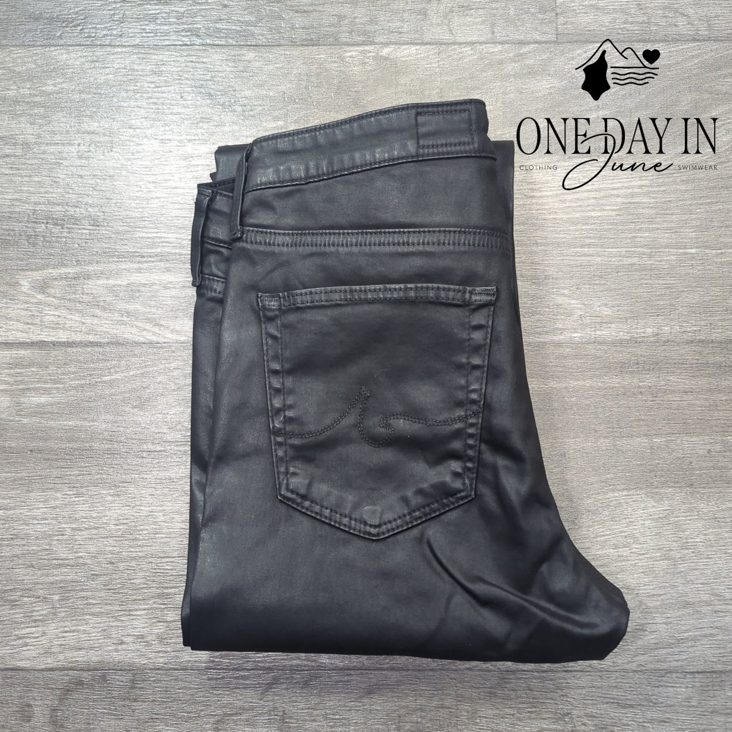 Adriano Goldschmied The Jodi Crop High Rise Slim Flare Crop Jeans Size 27 (4)