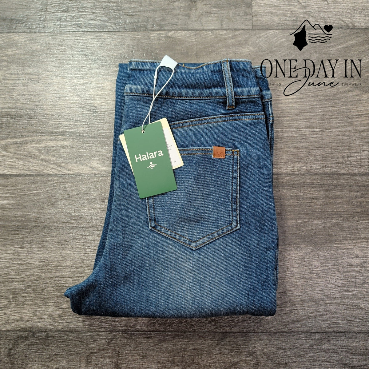 Halara Flex Denim Skinny Jeans Blue Stretch NWT Size S