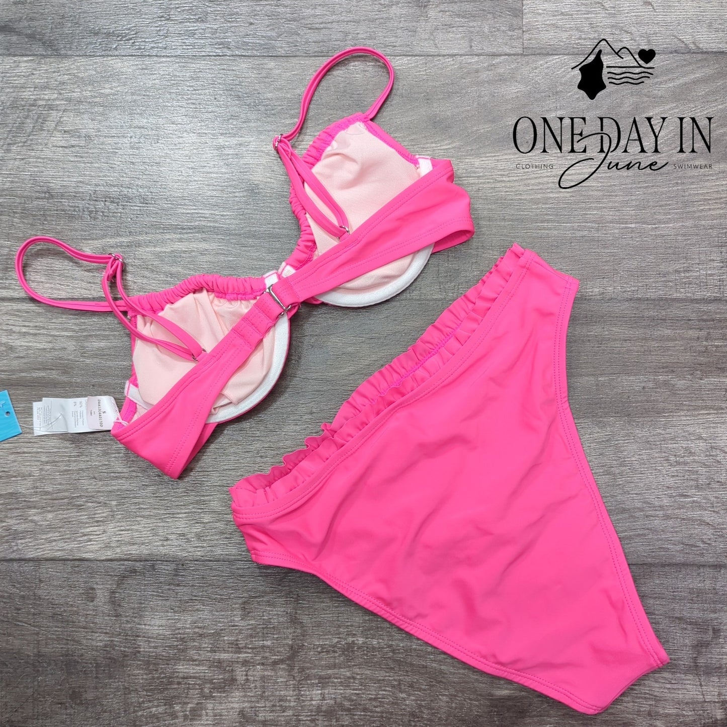 Cupshe Underwire Keyhole Bikini Swimsuit Size S