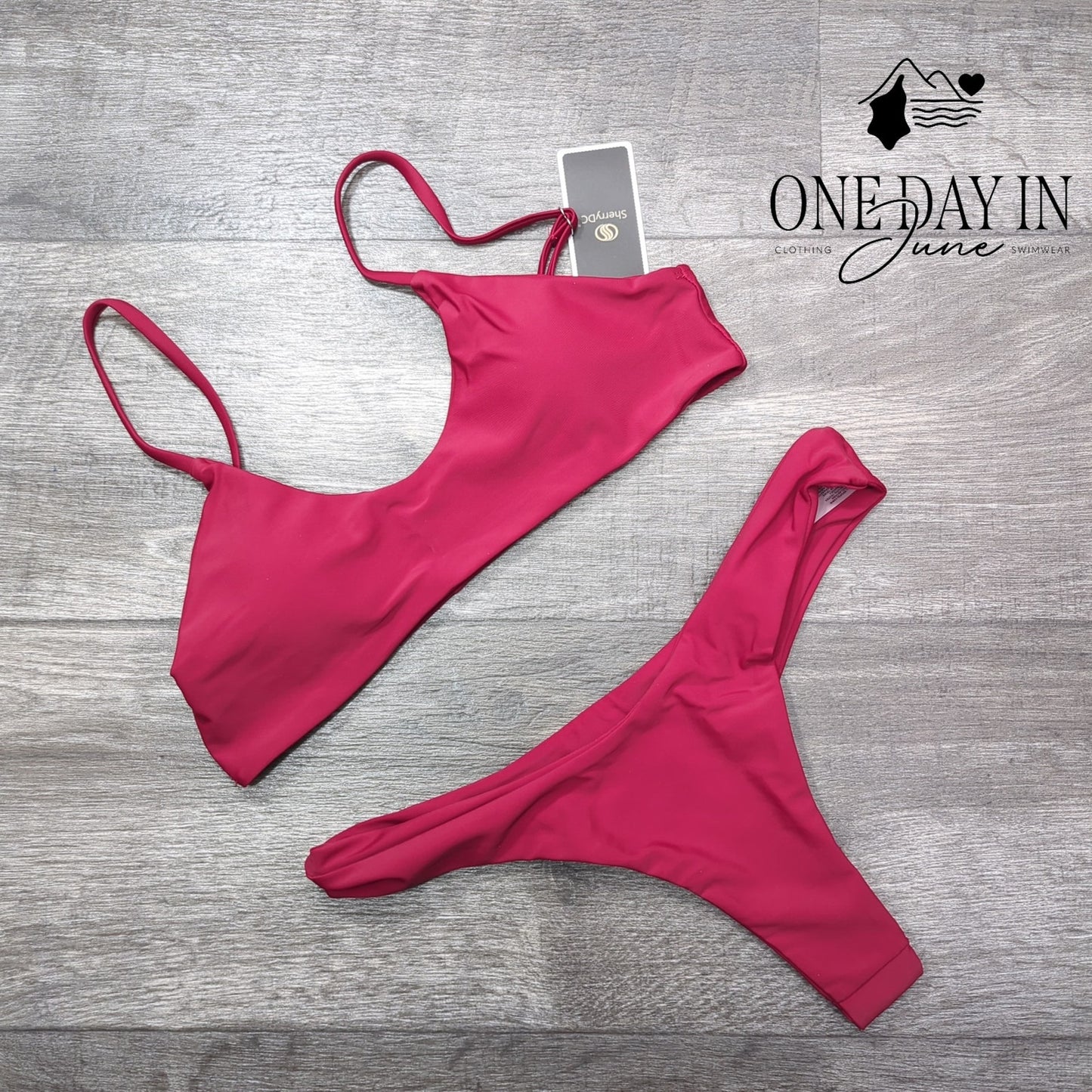 SherryDC Thong Bikini Swimsuit Size M