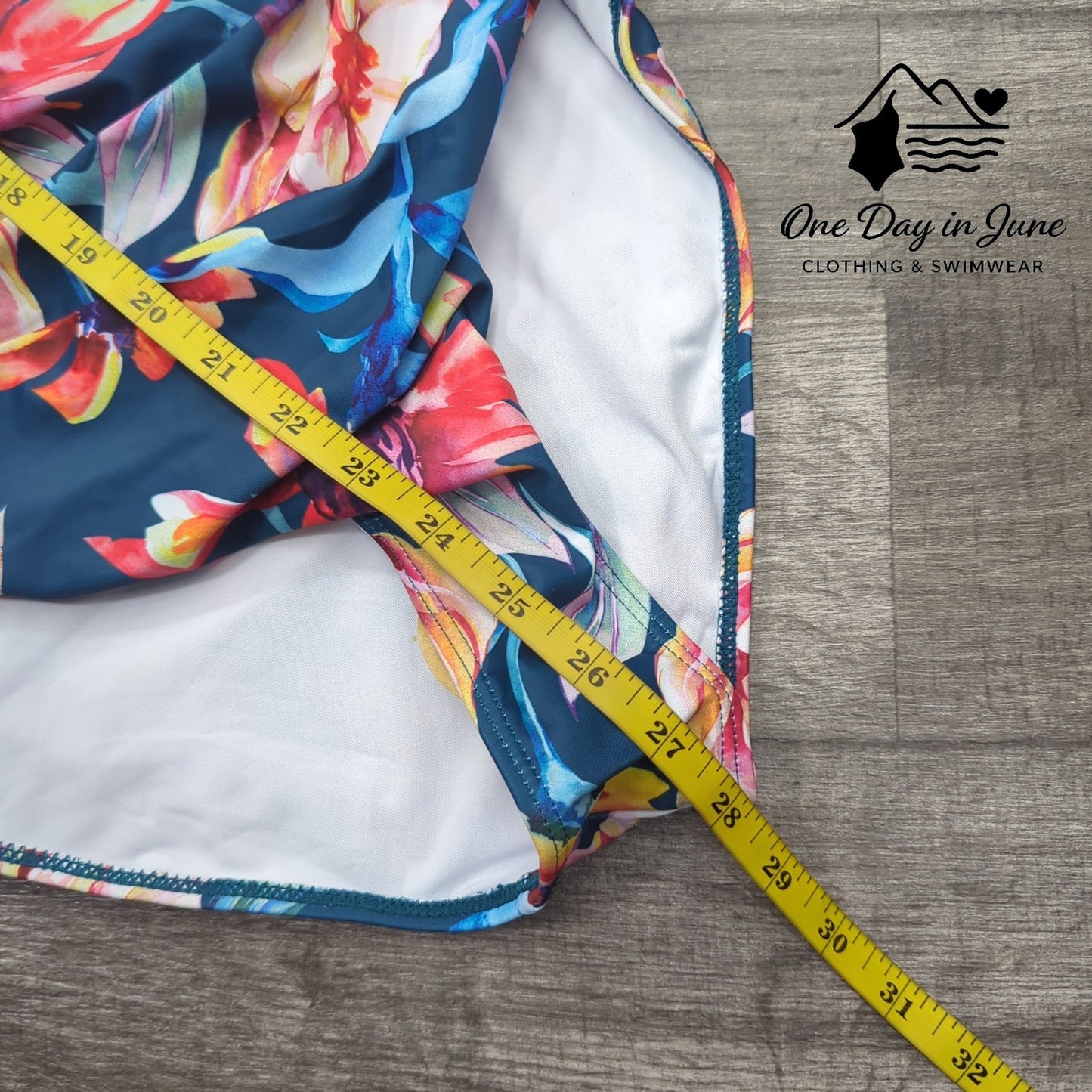 Smismivo Floral Tummy Control One Piece Size M