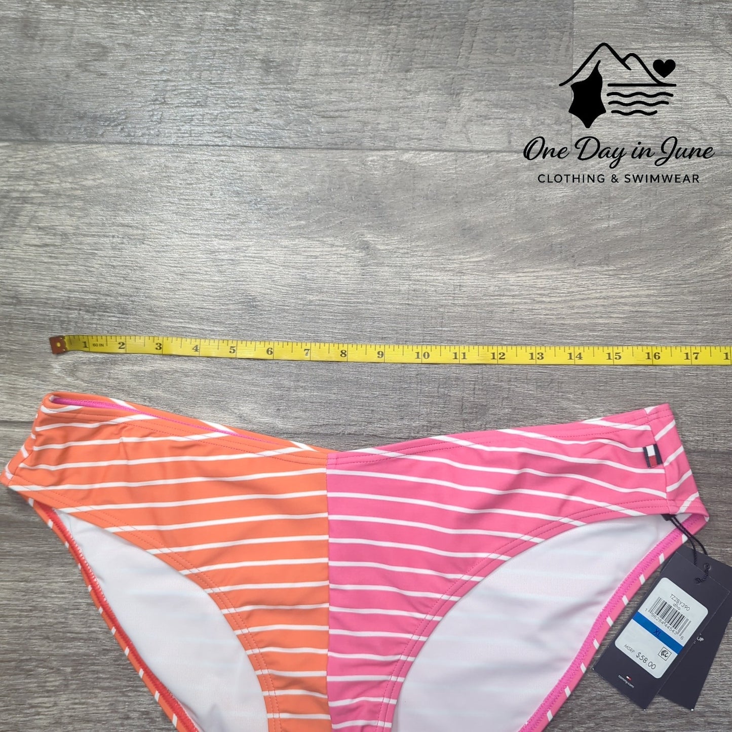 Tommy Hilfiger Moderate Coverage Bikini Bottom Size XL