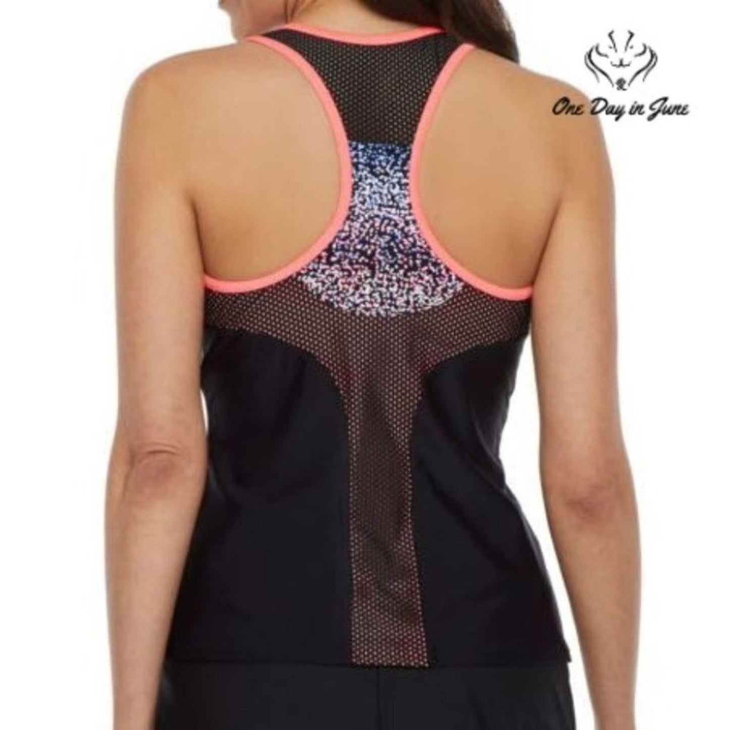 ZeroXPosure Ombre Tankini Swimsuit Top Size S