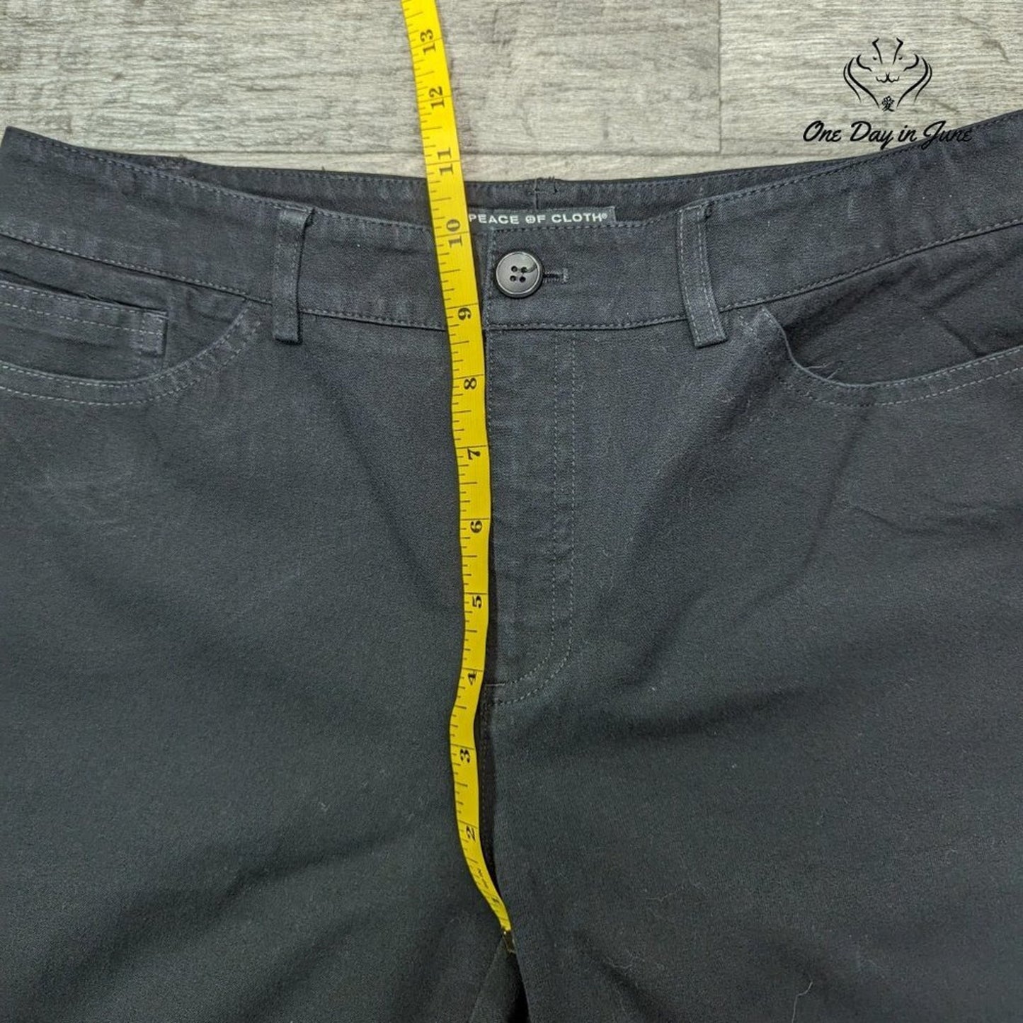 Piece of Cloth Crop Jeans Size 6