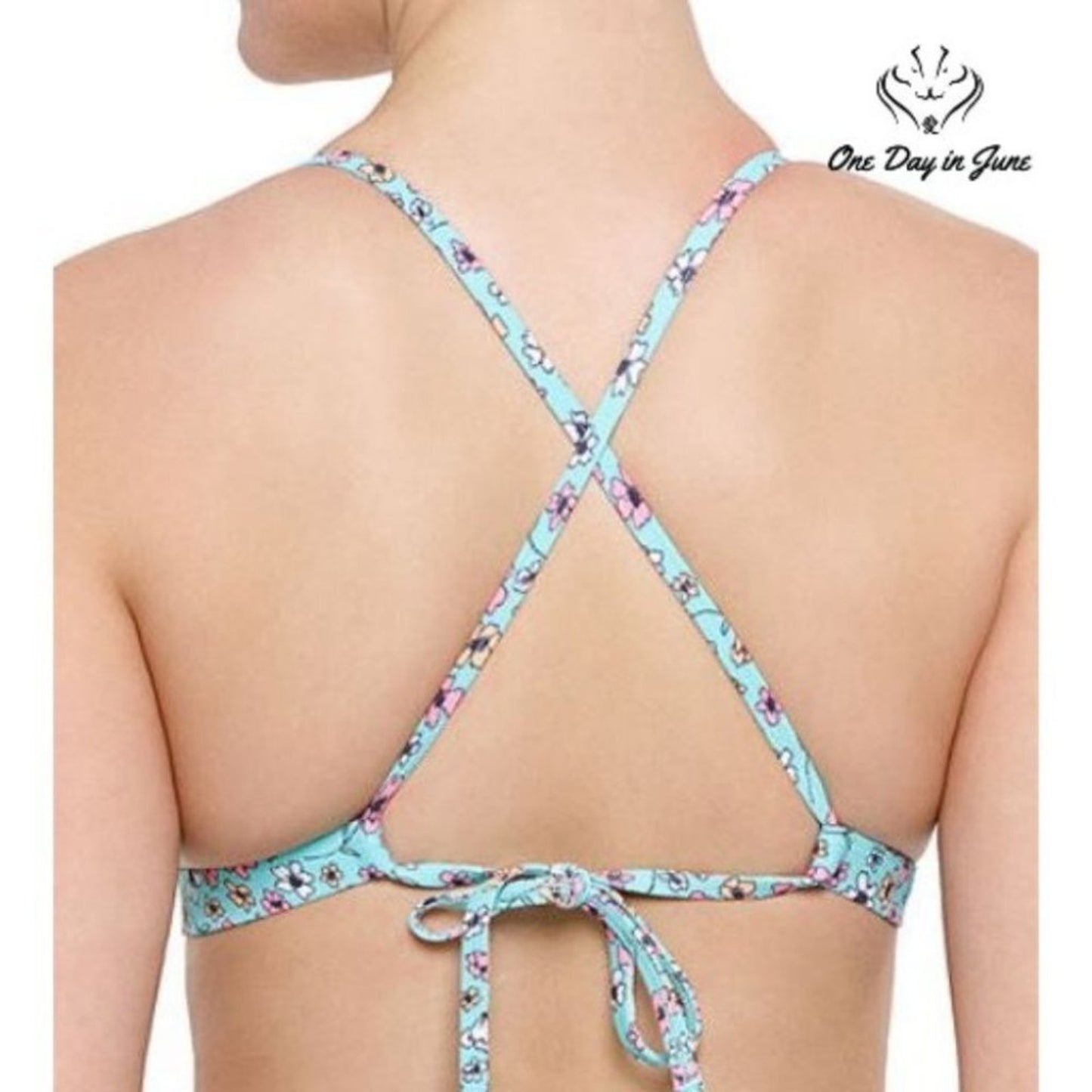 Arizona Jean Co. Juniors Bikini Top Size L