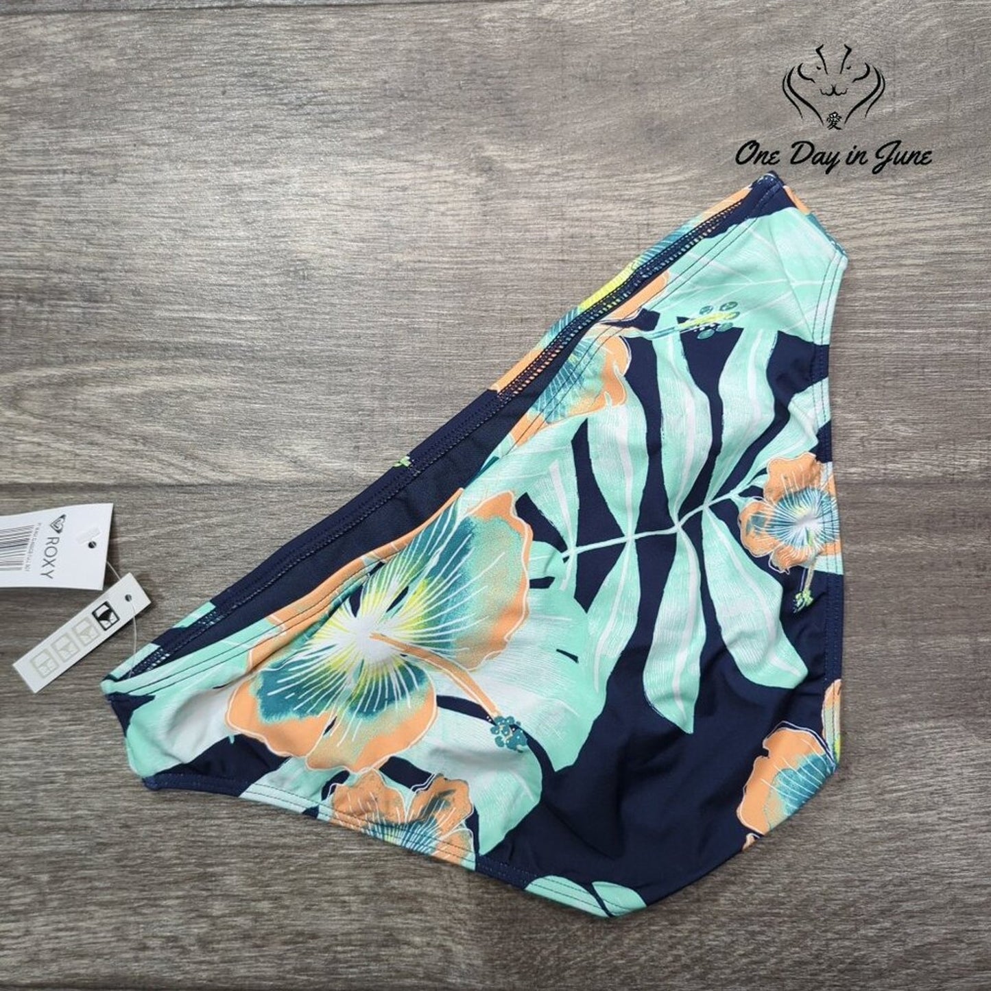 Roxy PT Beach Classics Full Bikini Bottom Size S