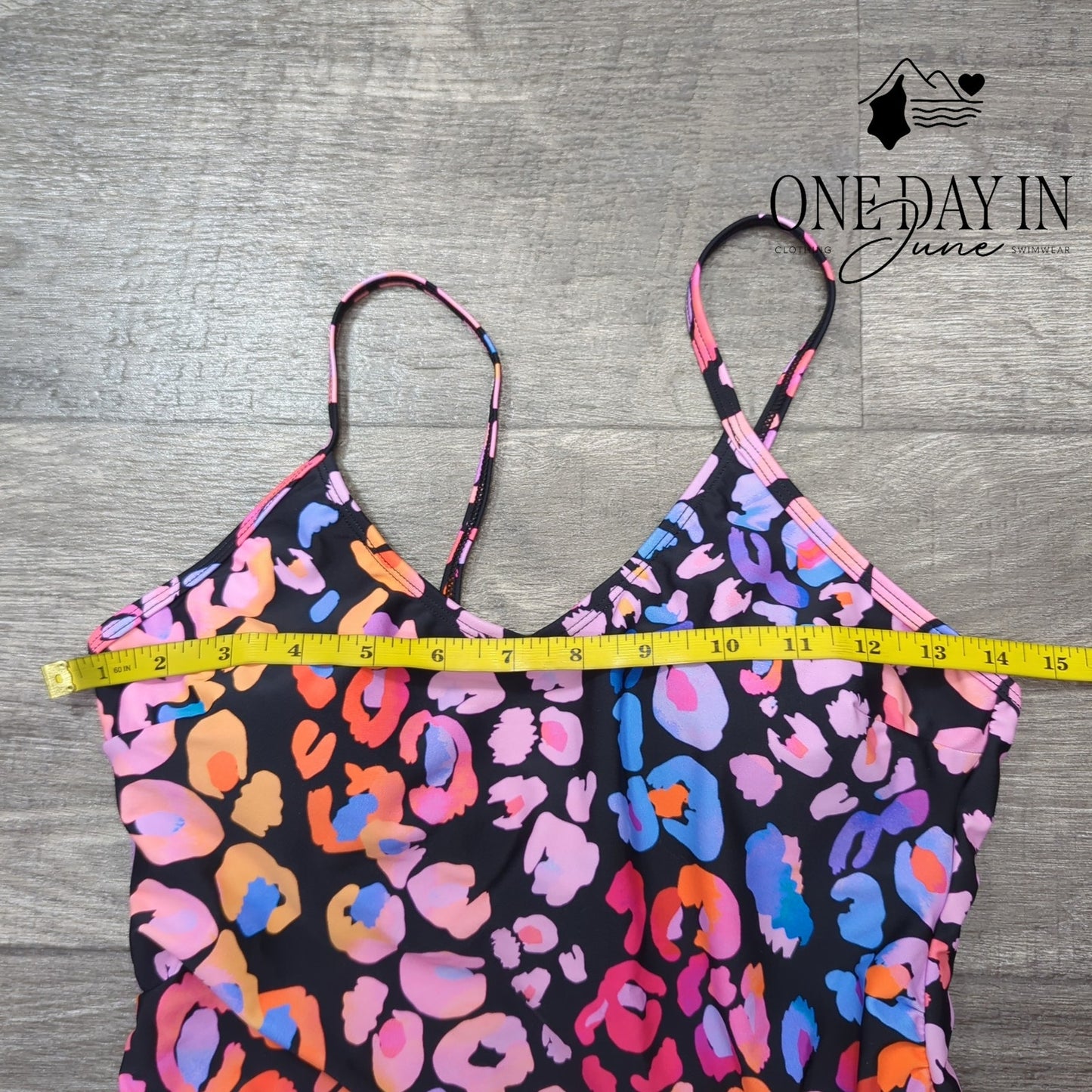 Cupshe Ring Back Tummy Control One Piece Swimsuit Size M
