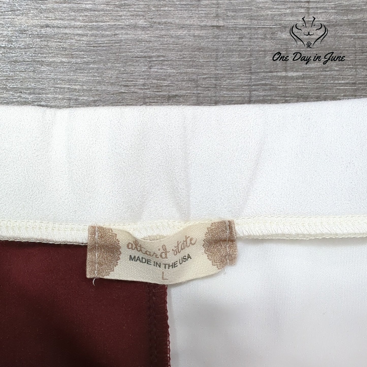 Altar'd State Pull On Mini Skirt Size L