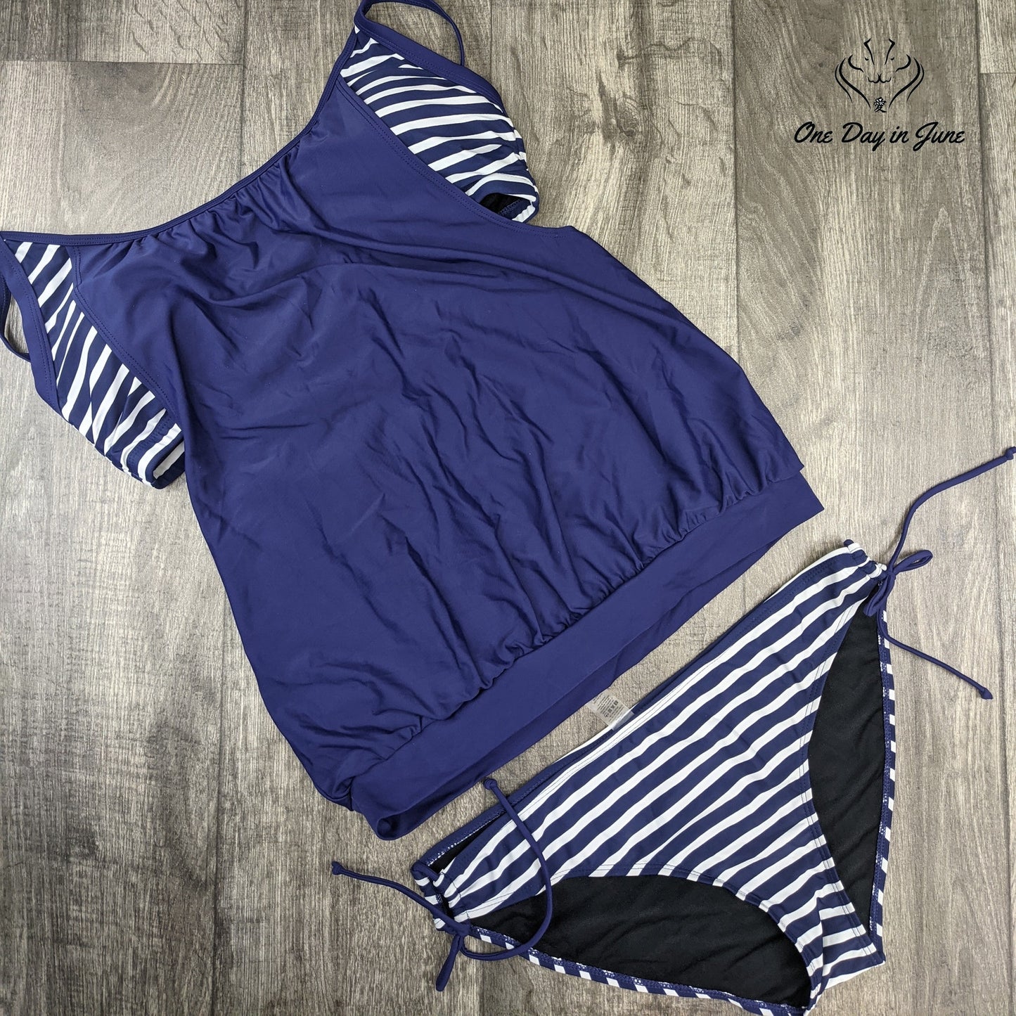 Dokotoo Double Up Tankini Size XL