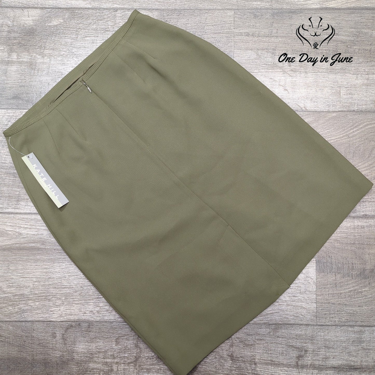 Kate Hill Petite Pencil Skirt Size 8P