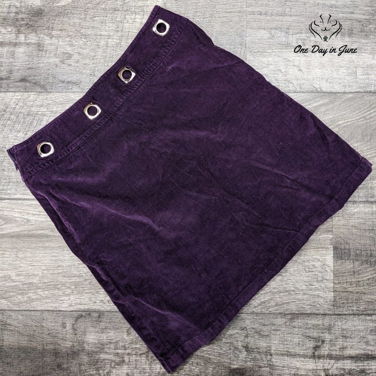 Robin Naylor Pleated Corduroy Skirt Size 6