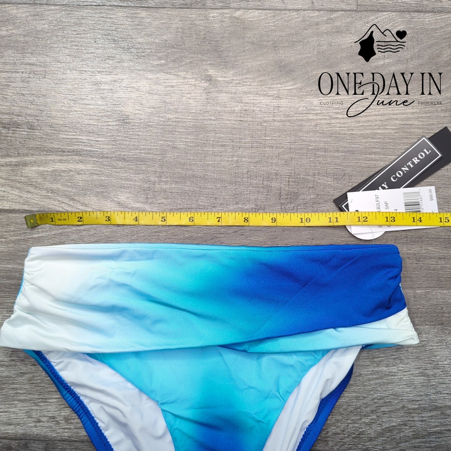 La Blanca Tummy Control Bikini Bottom Size 4