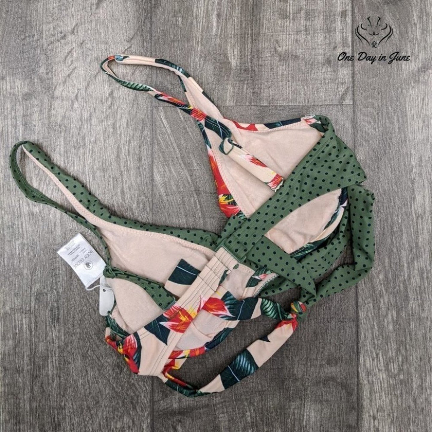 Body Glove Sweet Escape Orla Bikini Top Size XS