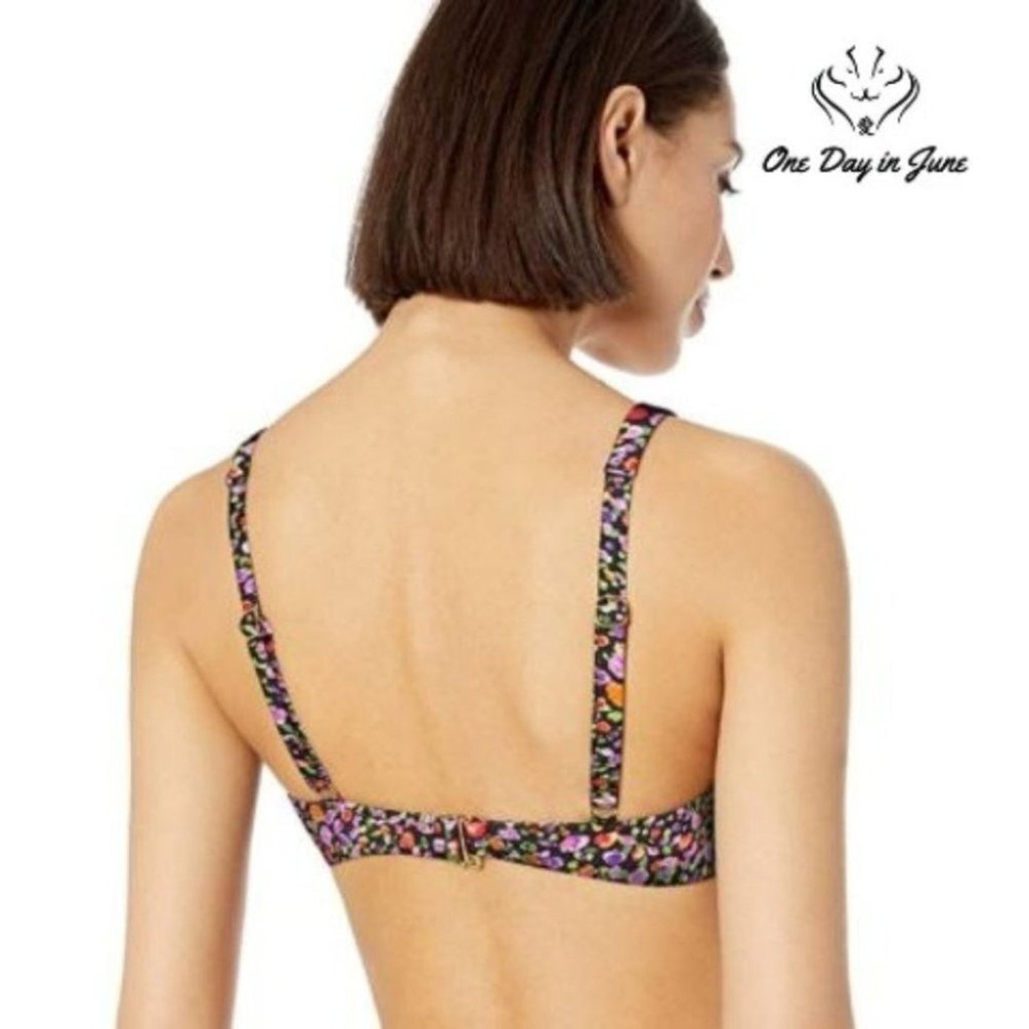 Catalina Twist Front Underwire Bikini Top Size S