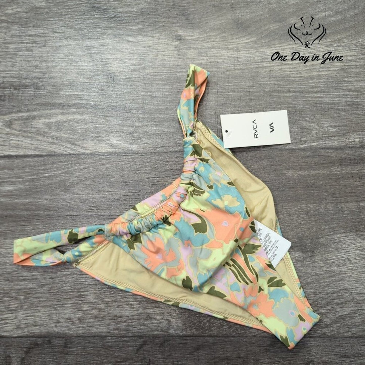 RVCA On The Road French Bikini Bottom Size M