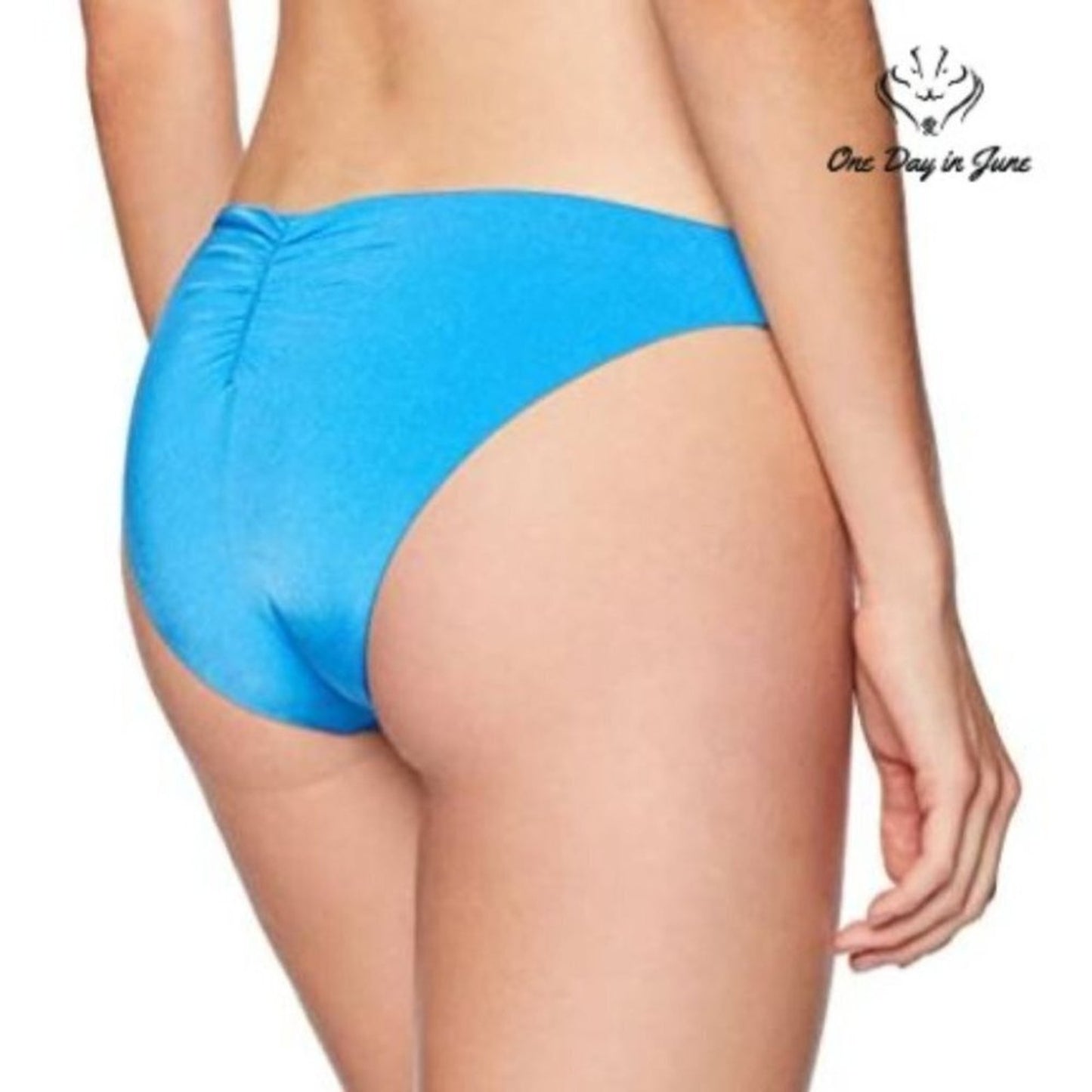 The Bikini Lab Cinched Back Hipster Bikini Bottom Size S