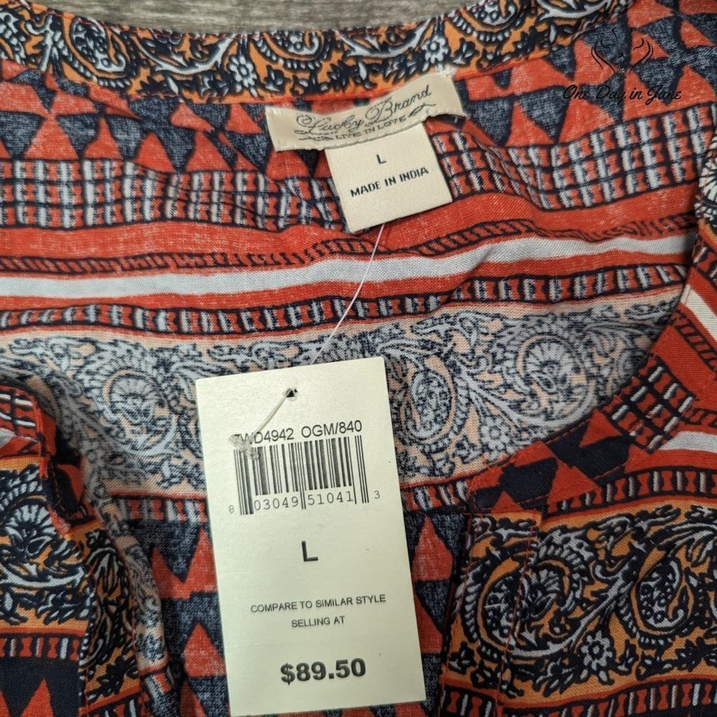 Lucky Brand Sleeveless Mini Dress Size L