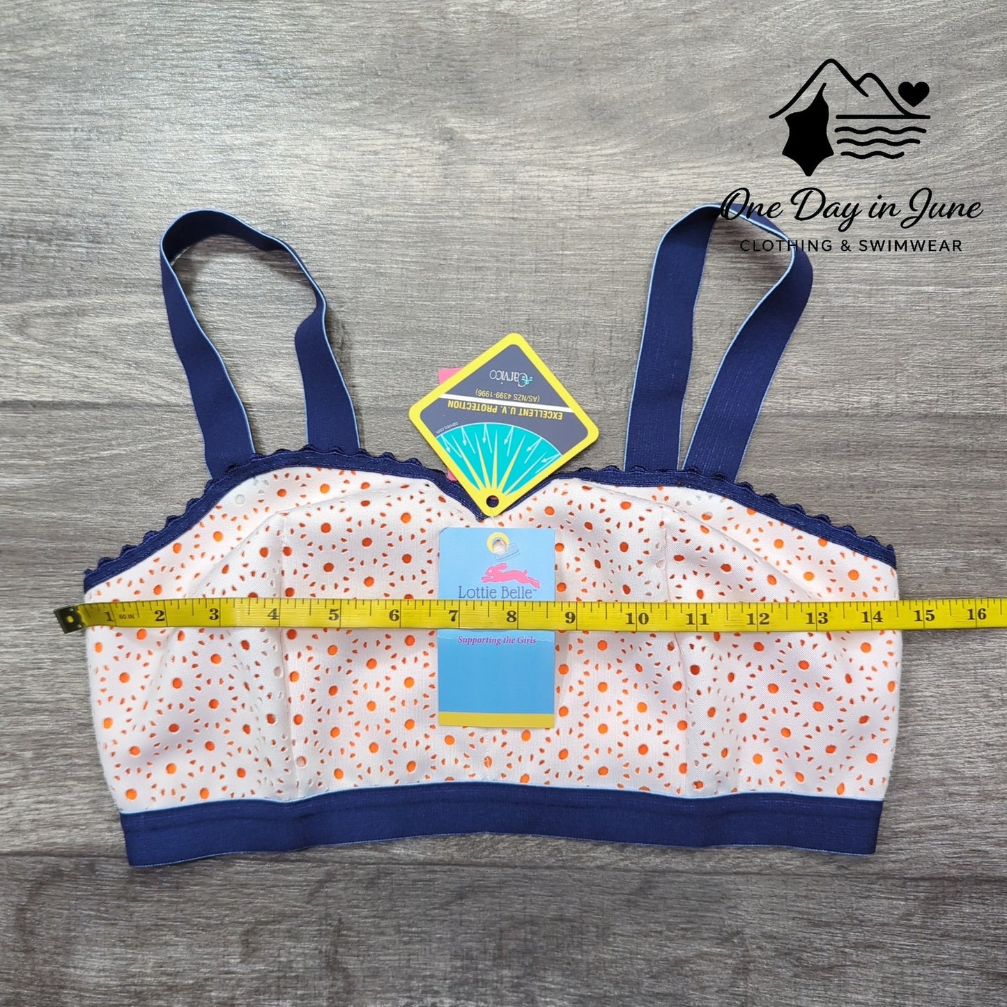 Lottie Belle Bikini Top Size M