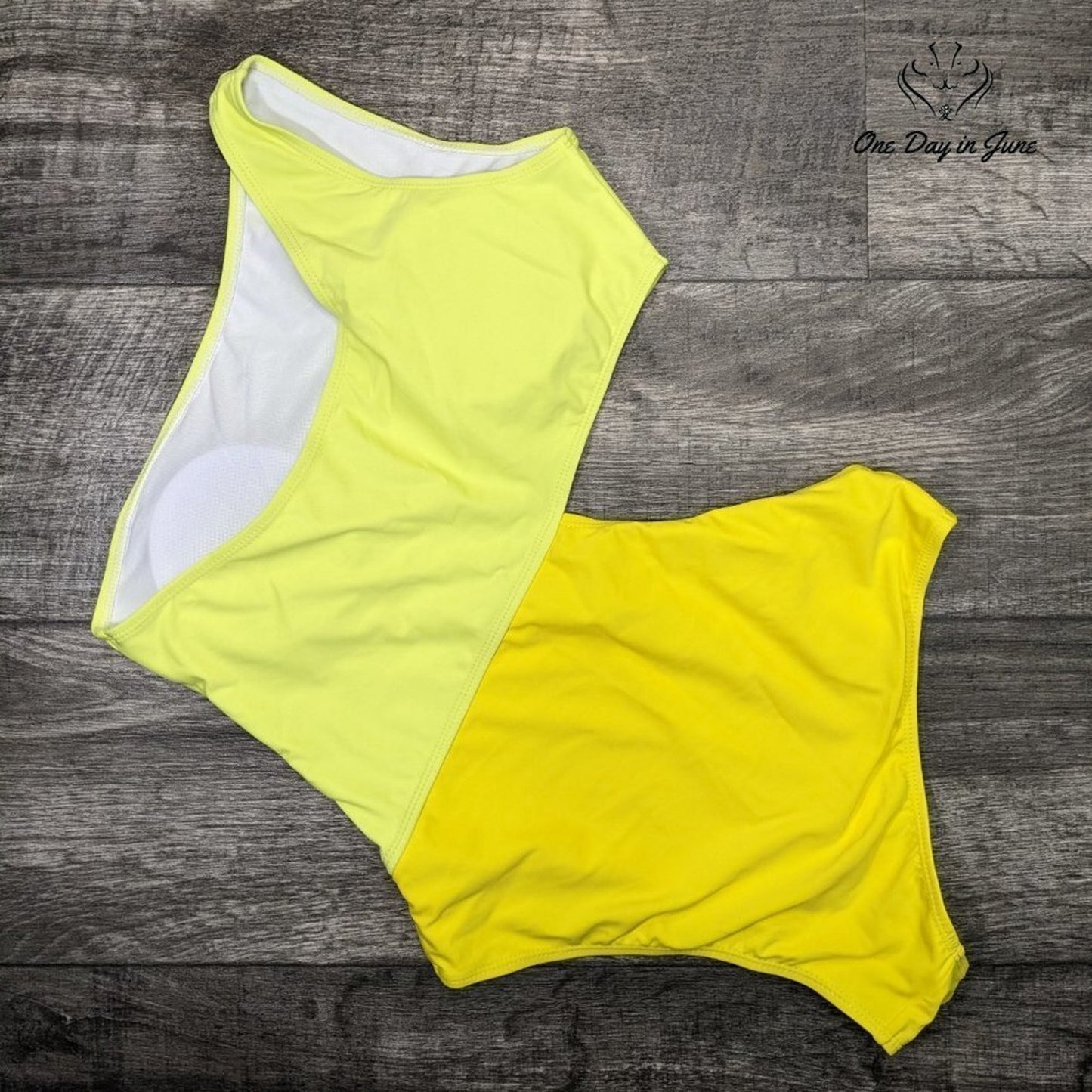 SweatyRocks One Shoulder One Piece Swimsuit Size XL