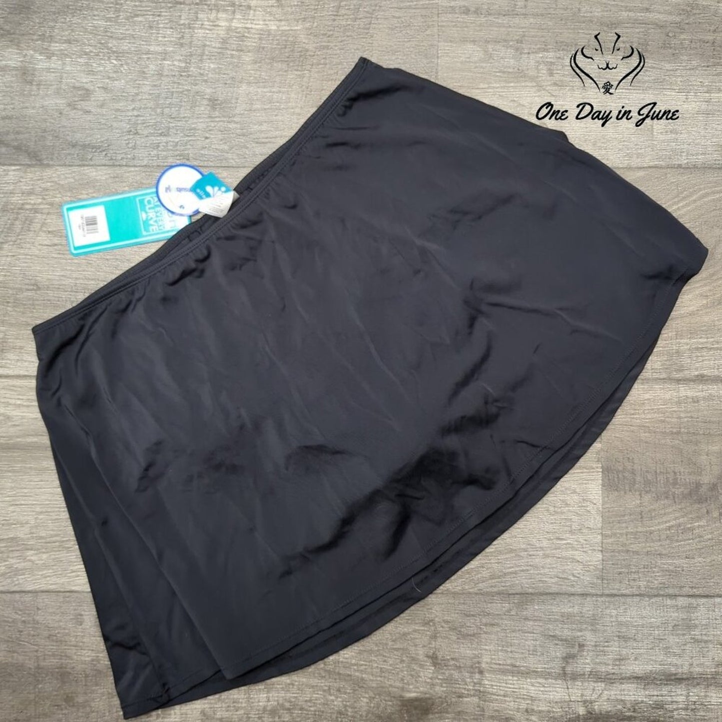 Aquabelle Plus Size Swim Skirt Size 18W