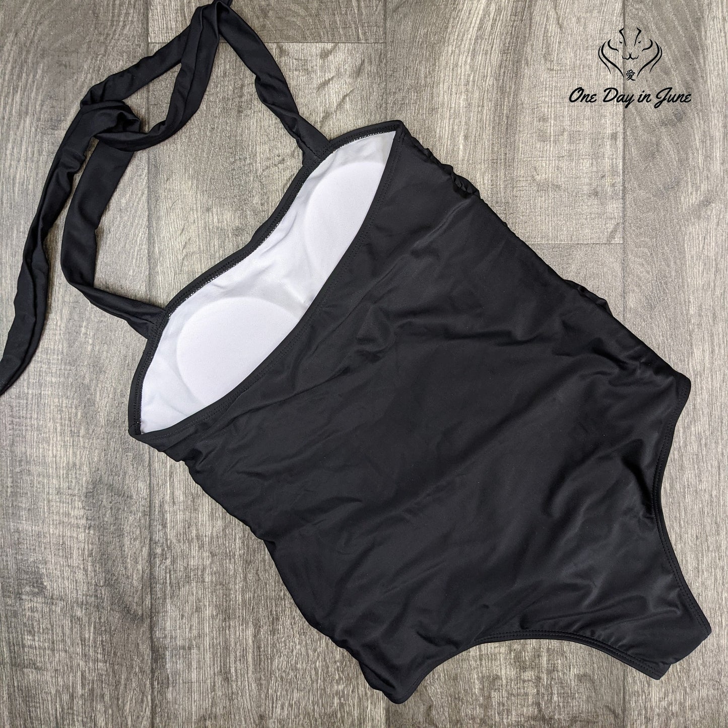 Tempotrek Retro Halter Maternity One Piece Swimsuit Size S