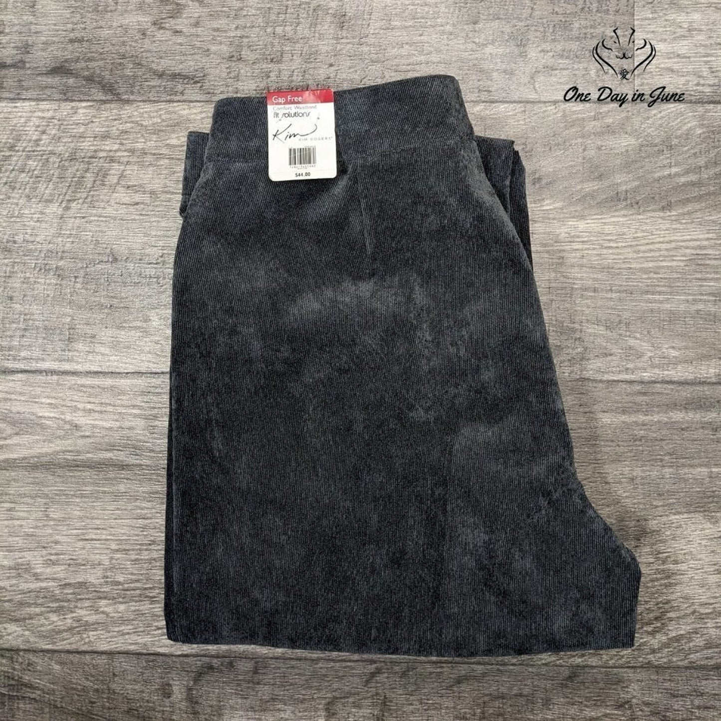 Kim Rogers Comfort Waist Corduroy Pants Size 10