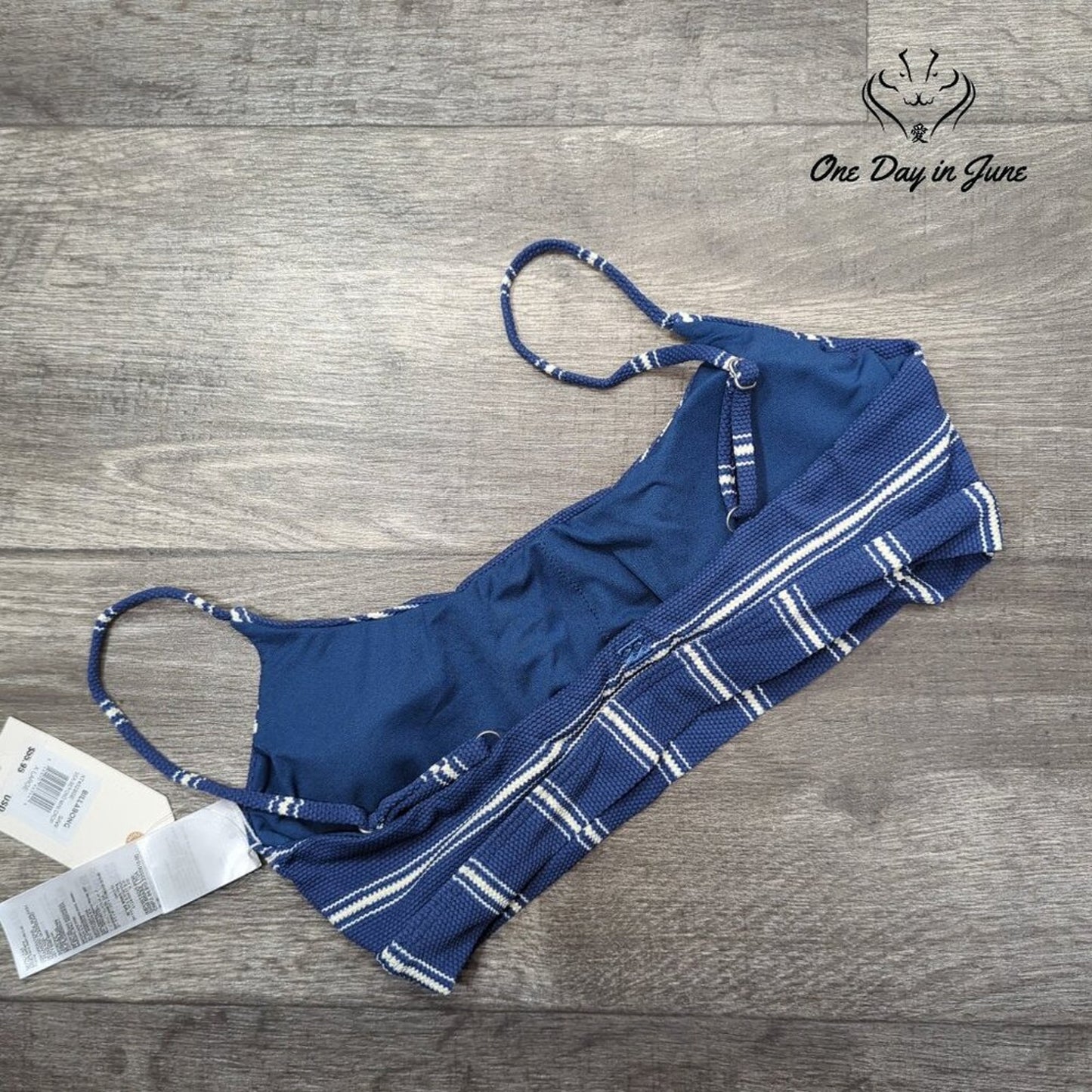Billabong Sea Beyond Mini Crop Bikini Top Size XL