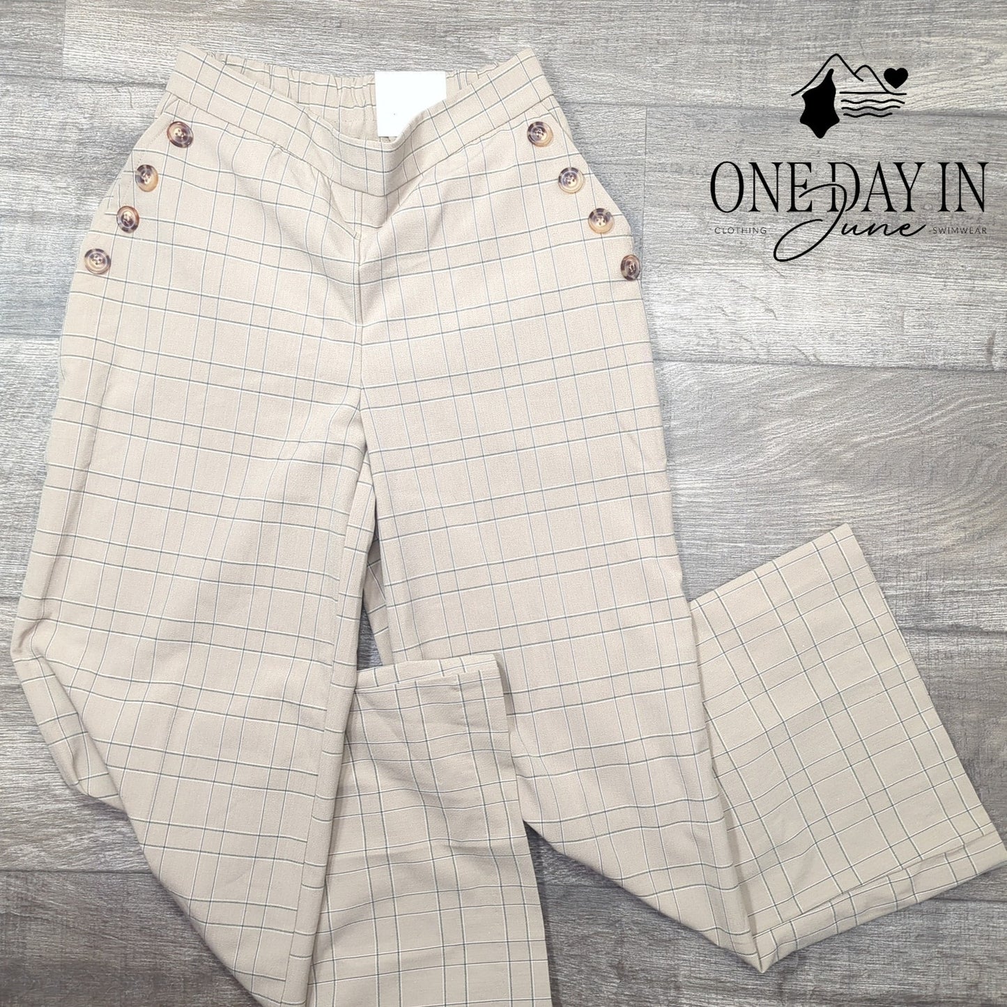 C by One Pull On Wide Leg Crop Pants Size XS