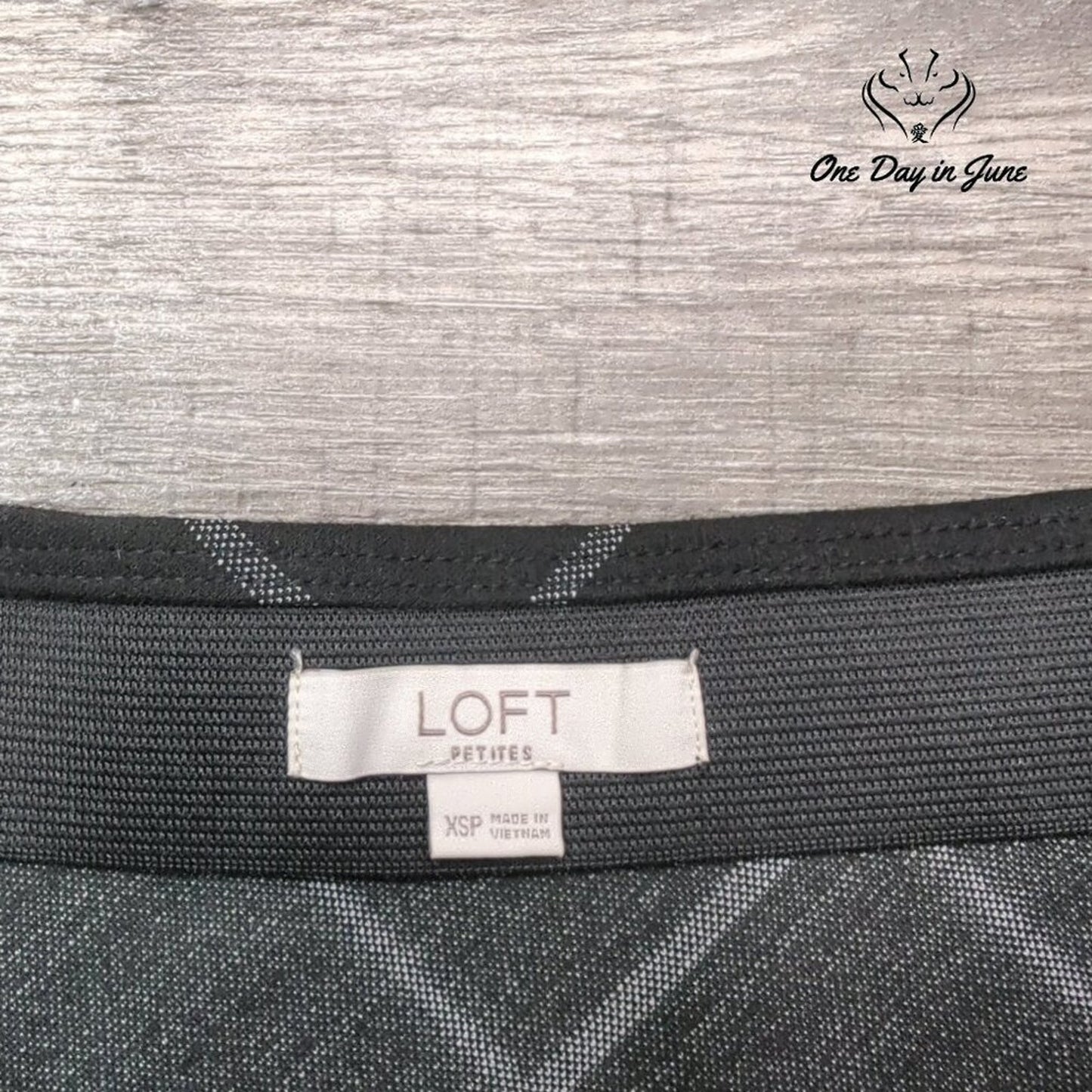 Loft Petite Pull On A line Skater Skirt Size XSP