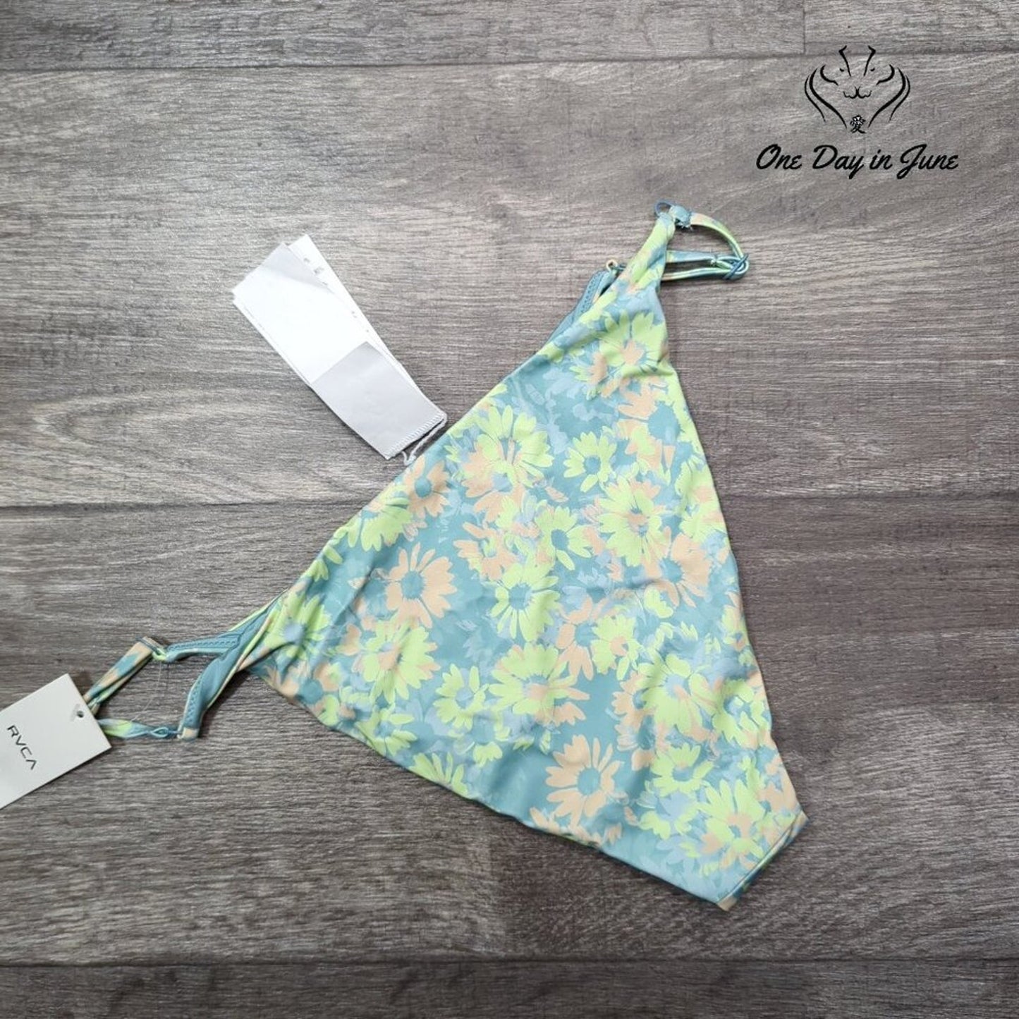 RVCA Field of Dreams French Bikini Bottom Size XL