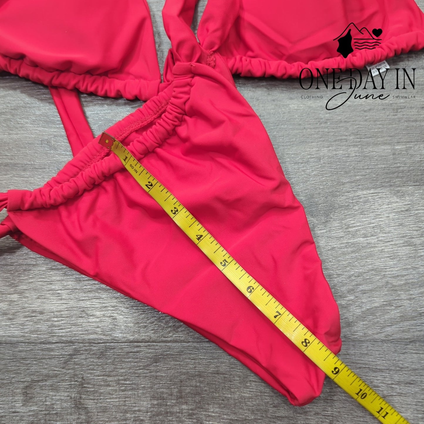 CharmLeaks Halter Triangle Bikini Swimsuit Size XL