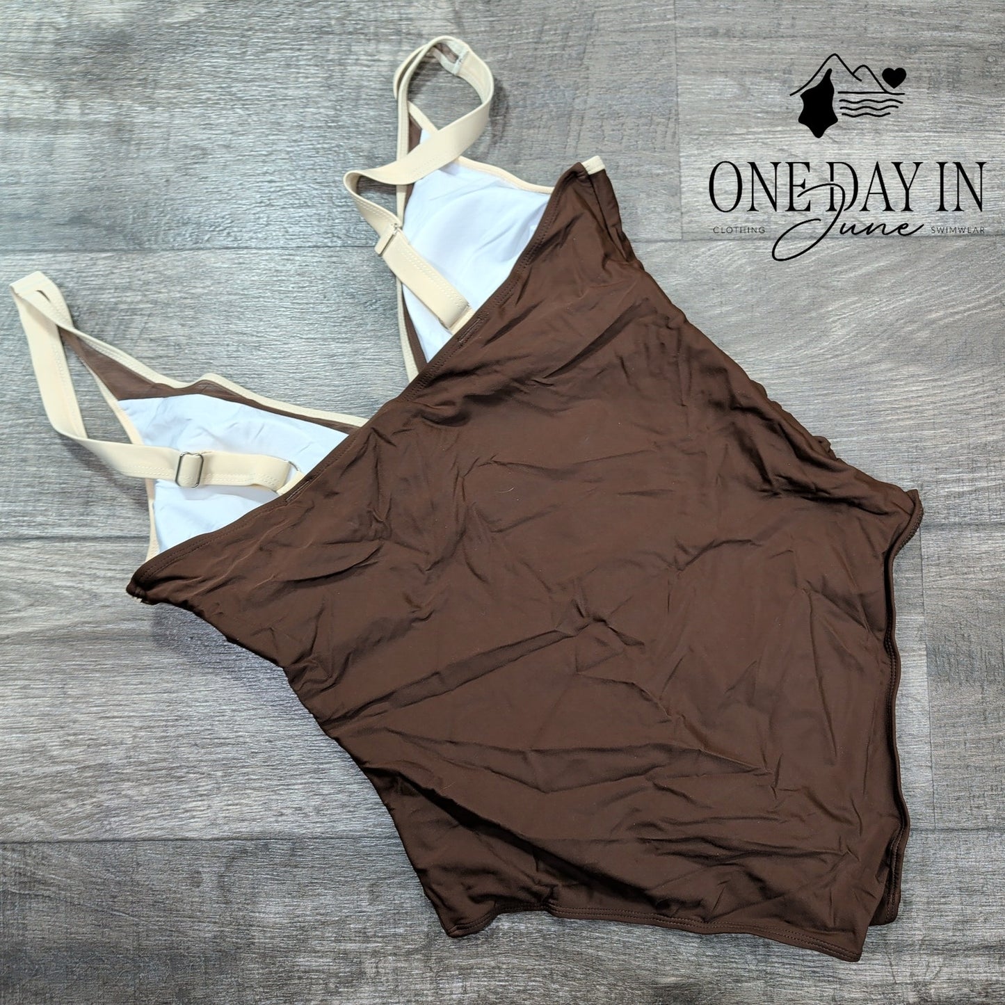 Aleumdr Mesh Cutout One Piece Swimsuit Size XL