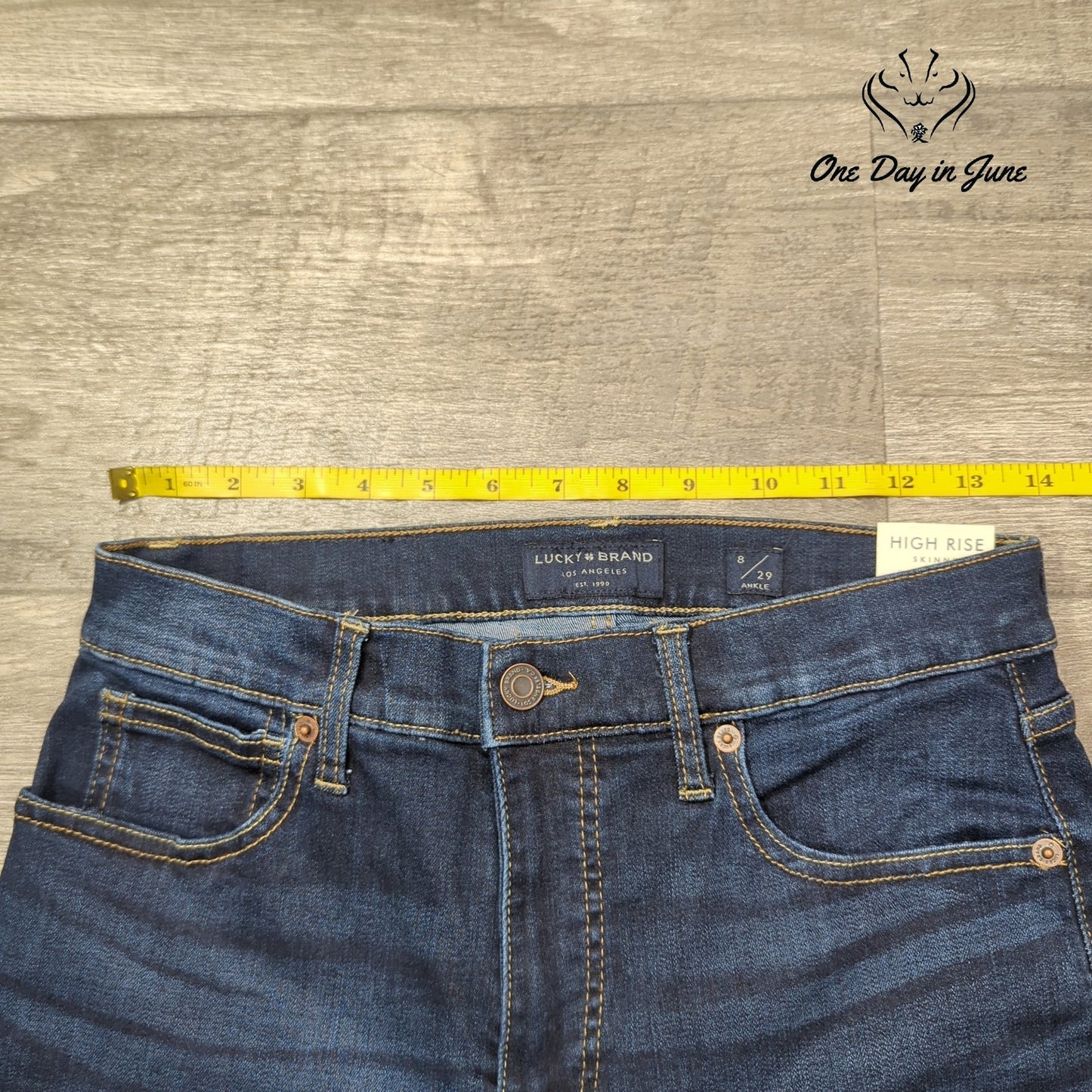 Lucky Brand High Rise Skinny Jeans Size 8